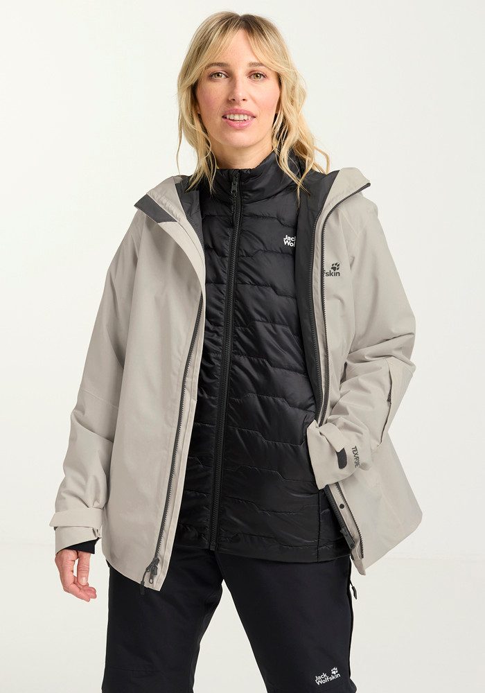 Jack Wolfskin Skijacke FLOWLINE 3IN1 JKT W
