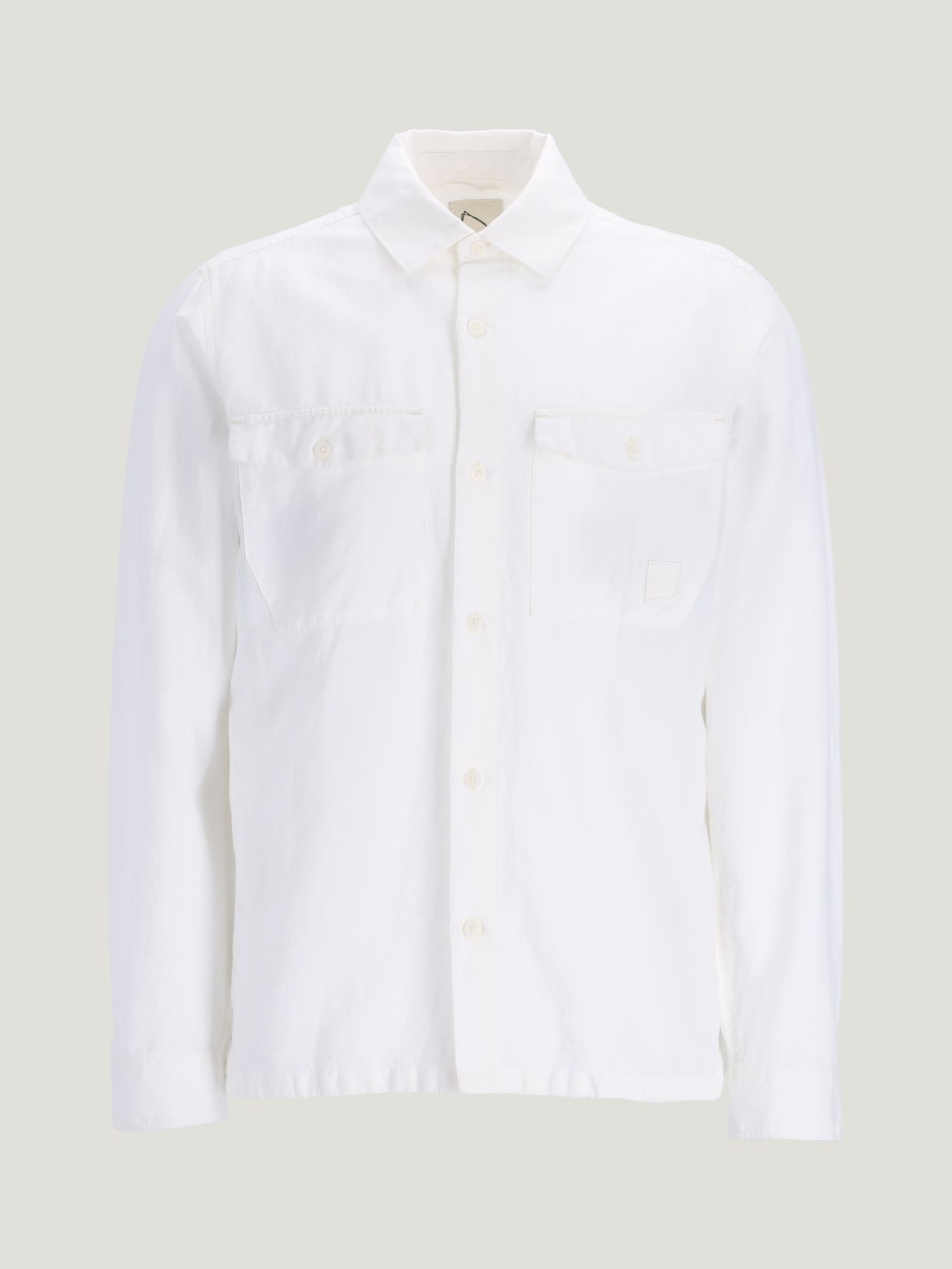 CHASIN' Leinenhemd - Herren Hemd – Hemd Regular Fit weiß – Leinenmix - STRYK