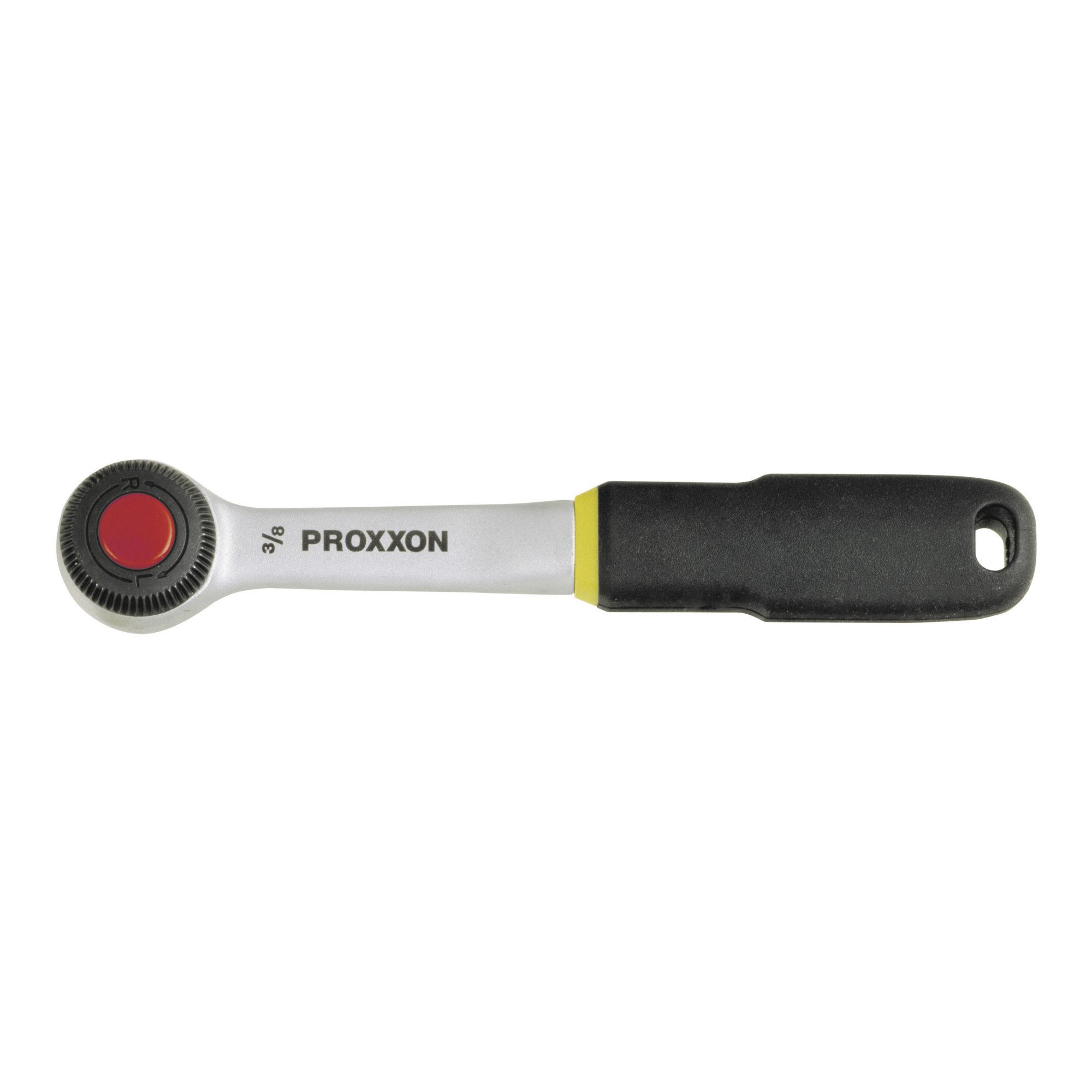 PROXXON INDUSTRIAL Umschaltknarre Proxxon Umschaltknarre 3/8 Zoll Schaltscheibe 52 Zähne Nussentriegelun