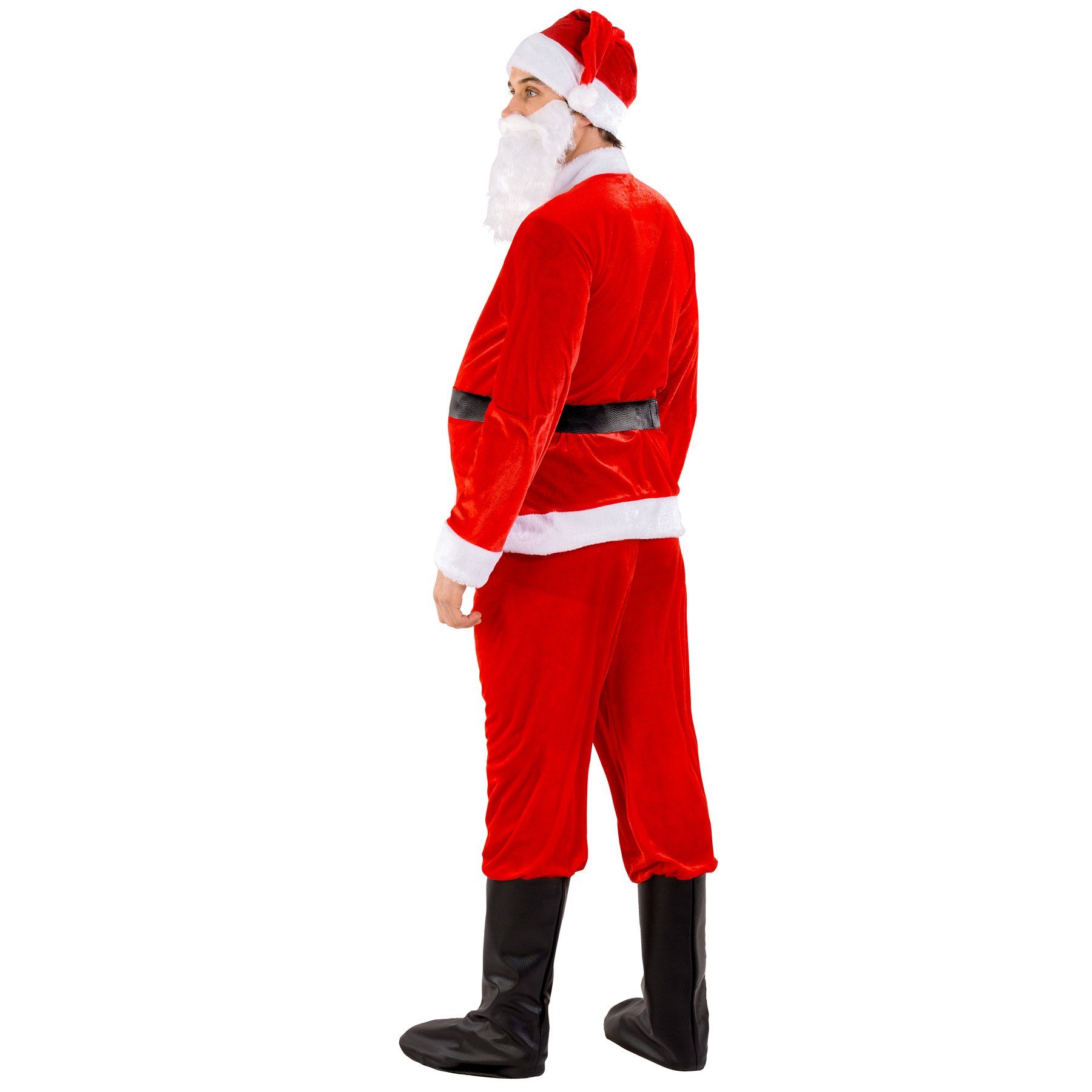 dressforfun Engel-Kostüm Herrenkostüm Weihnachtsmann, Anzug-Oberteil mit Klettverschluss