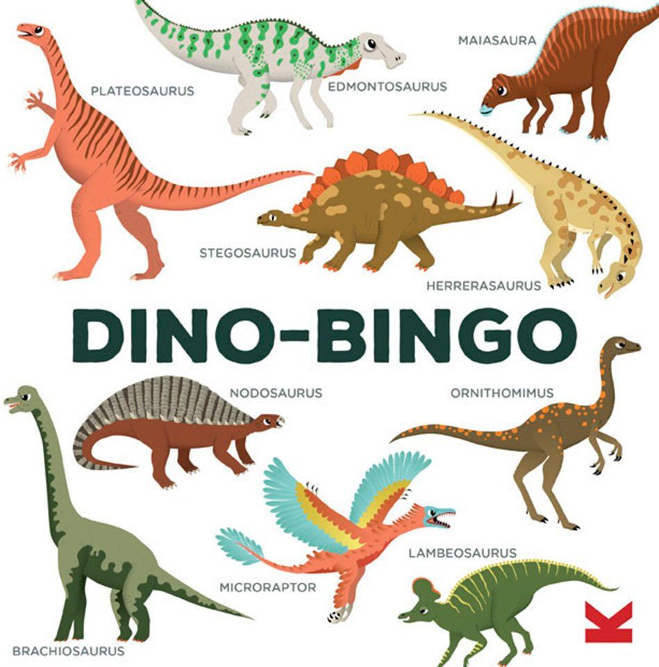 King Laurence Kinderspiel Spiel, Dino-Bingo