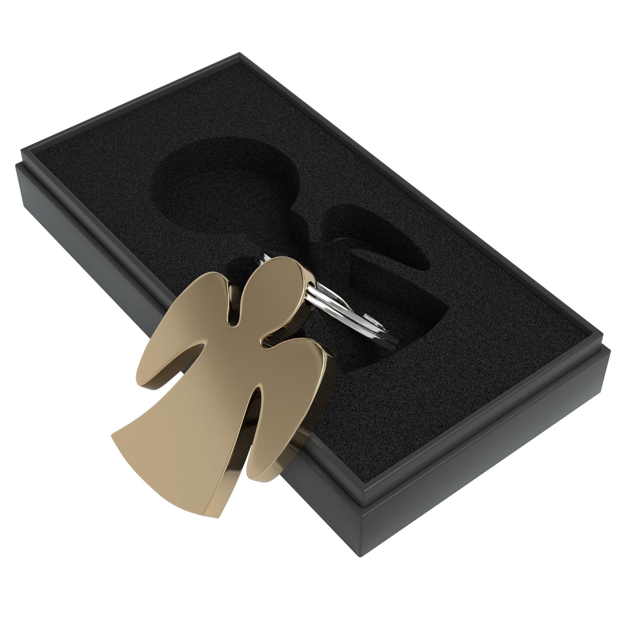 EAZY CASE Schlüsselanhänger Schlüsselanhänger Guardian Angel Gold