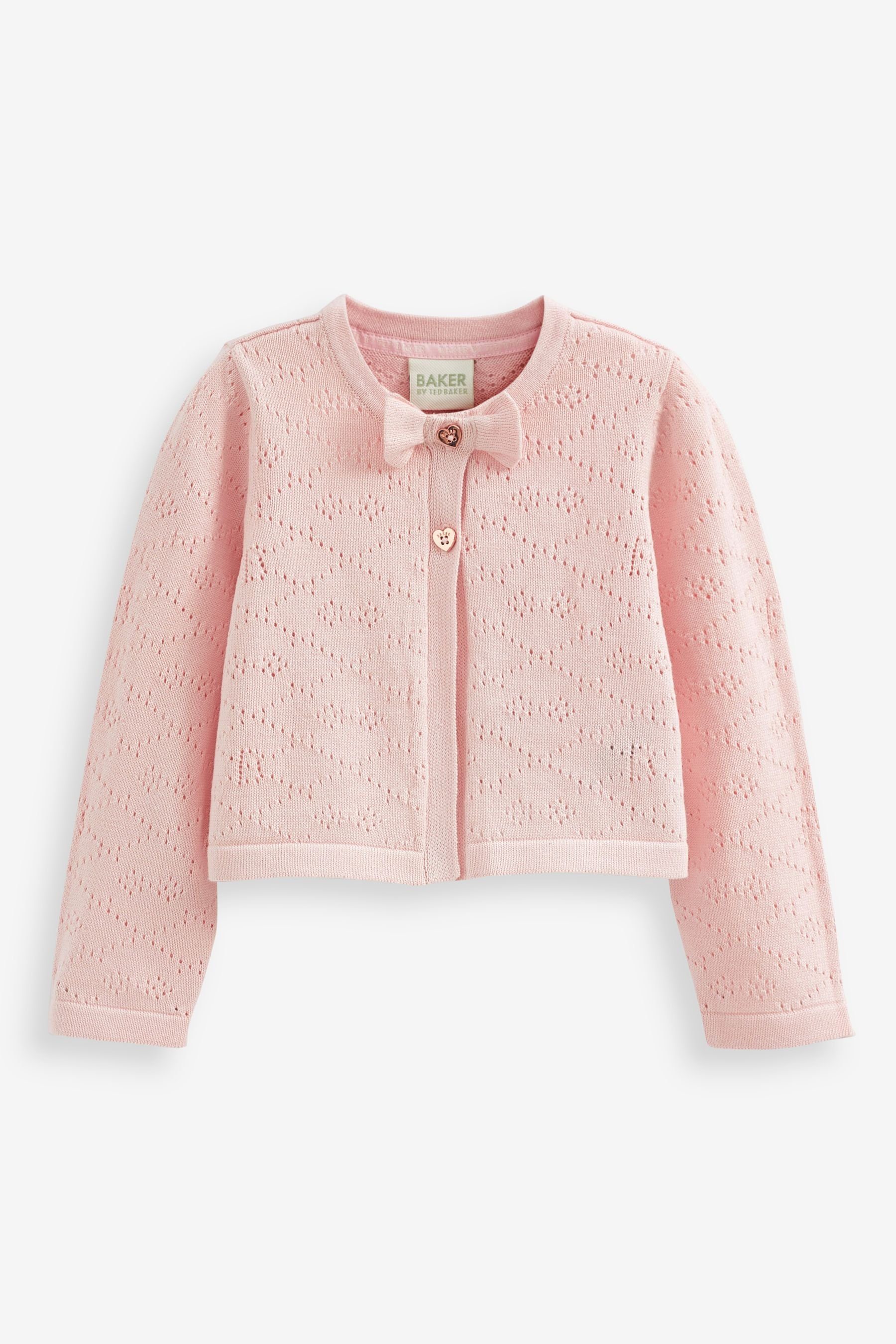 Baker Ted Strickjacke Strickjacke (1-tlg) Baker Pink NULL by