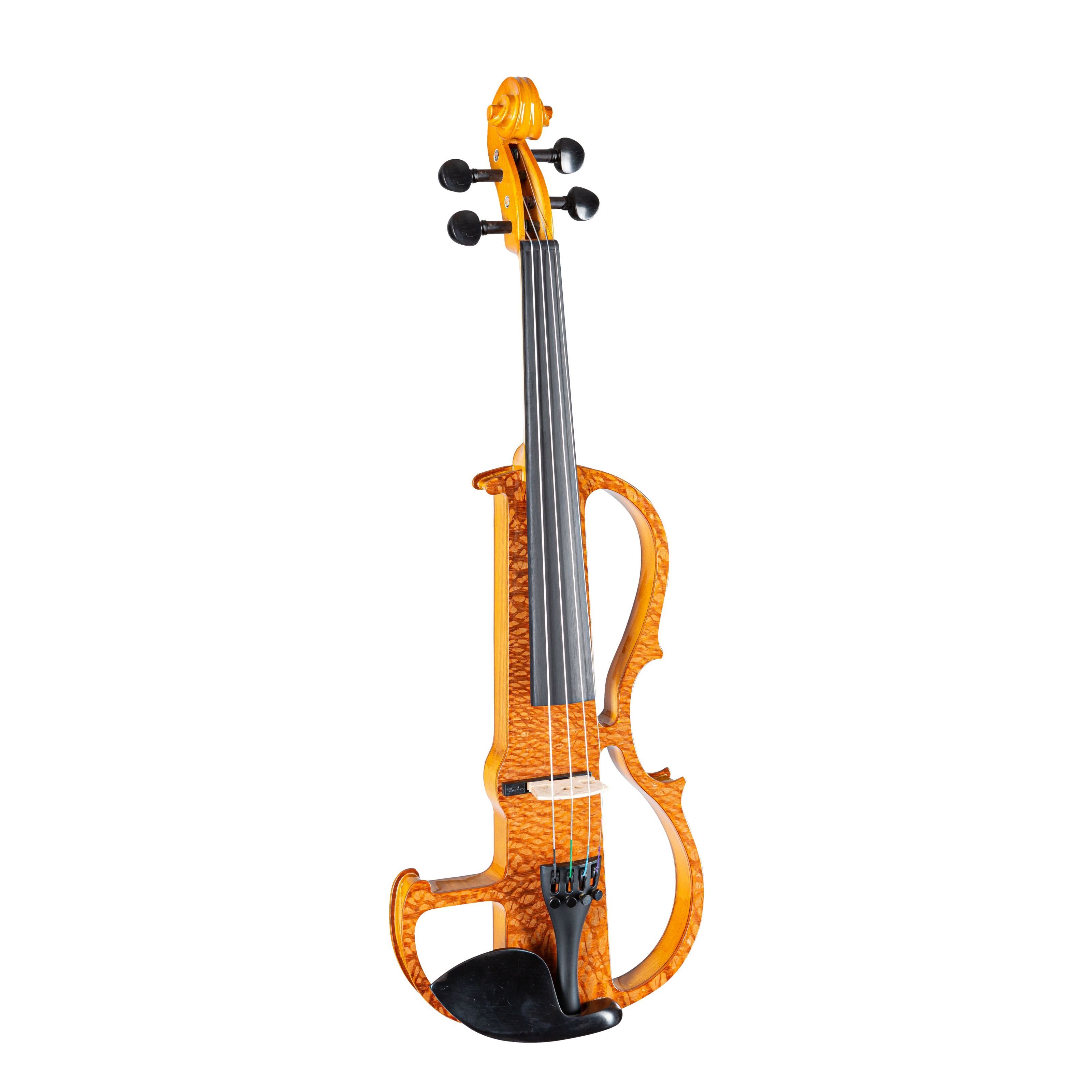 FAME E-Violine, EV-1904 Elektrische Violine Professionelle E-Geige Shadow Tonabnehmersystem 2-Band-Klangregelung Aux-Eingang, Violinen / Geigen, Elektrische Violinen, Elektrische Violine, Professionelle E-Geige, Shadow Tonabnehmersystem
