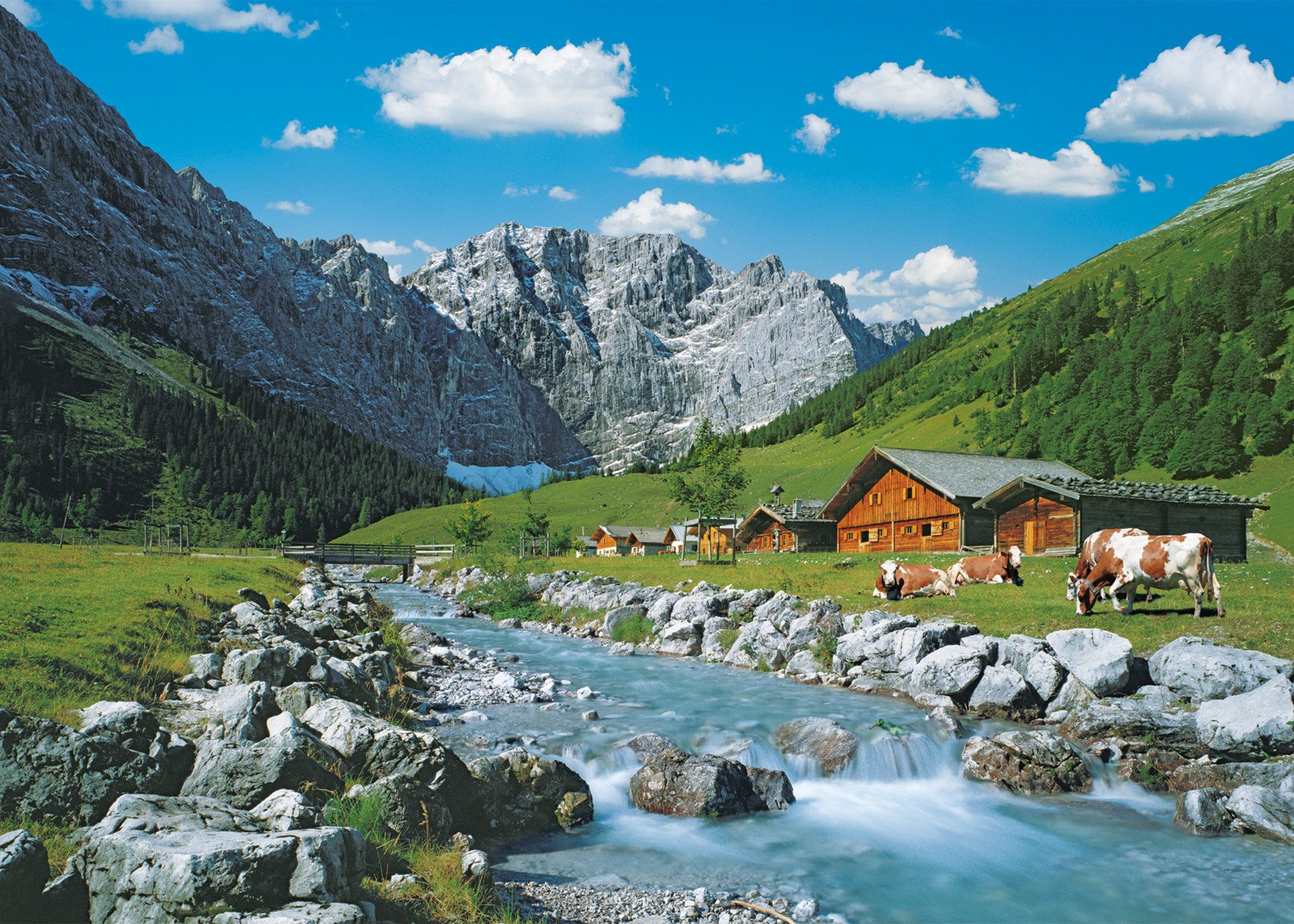 Ravensburger Puzzle Karwendelgebirge, Österreich, 1000 Puzzleteile, günstig online kaufen