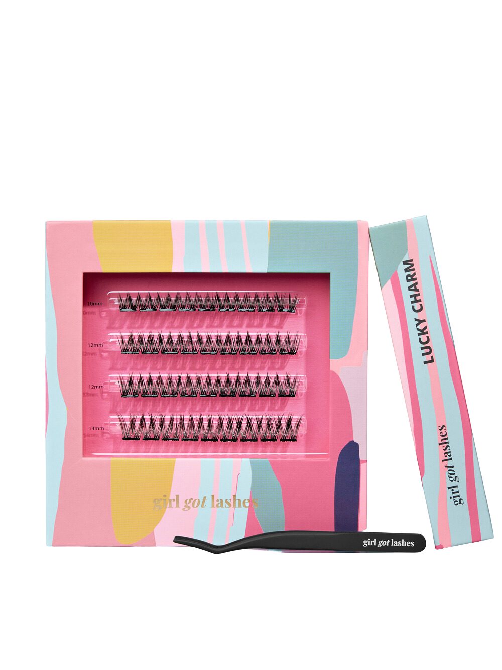 Bandwimpern Pre-Glued Lashes, selbstklebende Wimpernsegmente