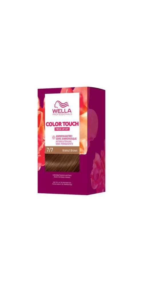Wella Haarfarbe Wella Color Touch Kits 7/7 Walnut Brown 130ml