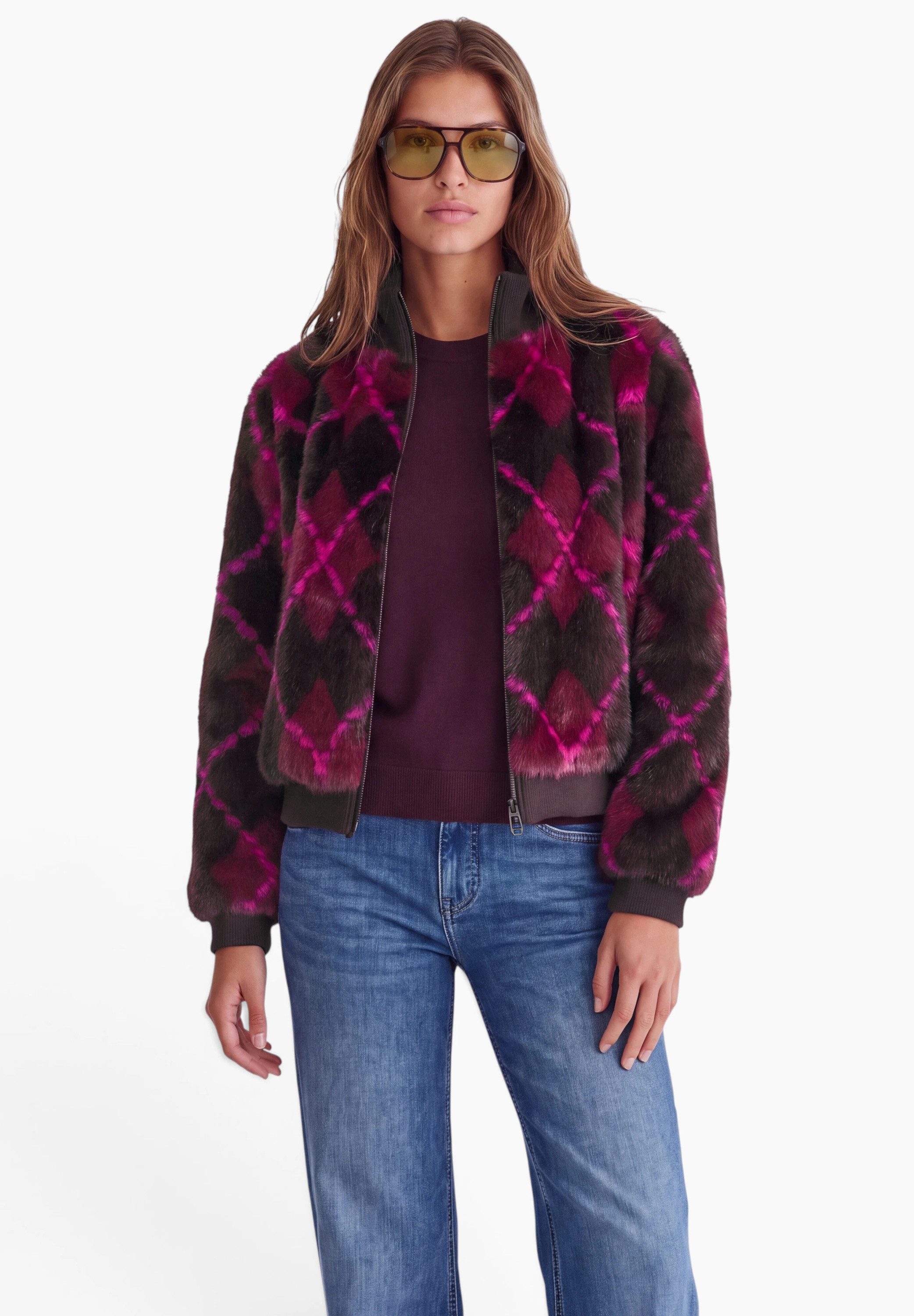STREET ONE STUDIO Blouson mit Stehkragen