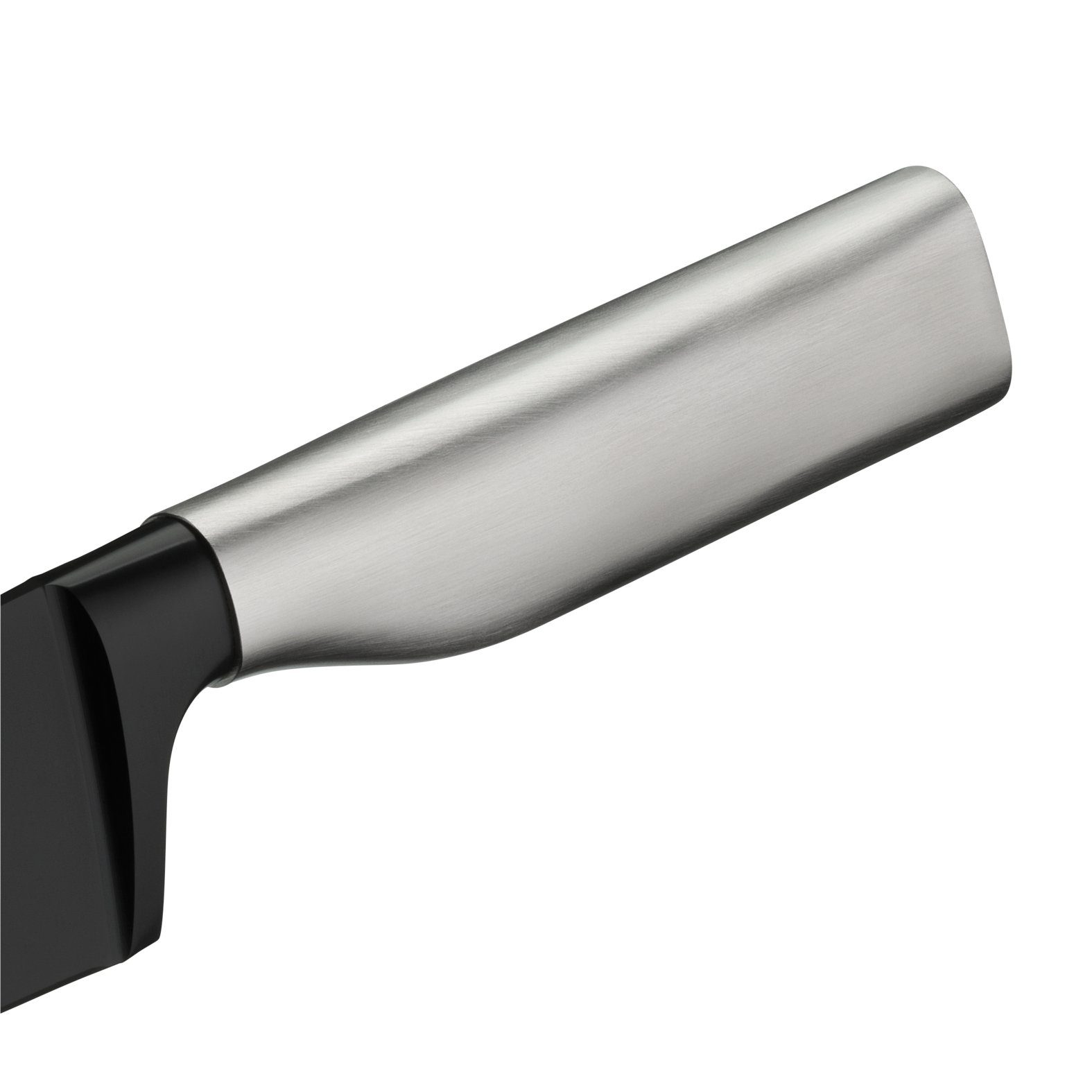 WMF Kochmesser Ultimate Black Chinesisches Kochmesser, 18,5 cm, perfekte Balance, ergonomischer Griff, sicherer Fingerschutz
