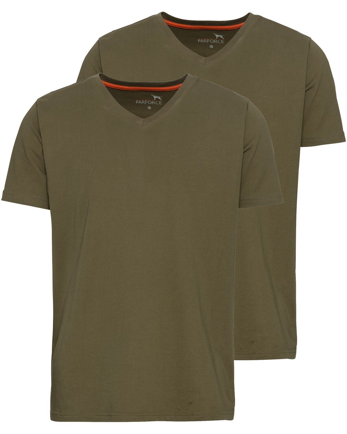 Herren Shirts Parforce T-Shirt Doppelpack T-Shirts V-Neck