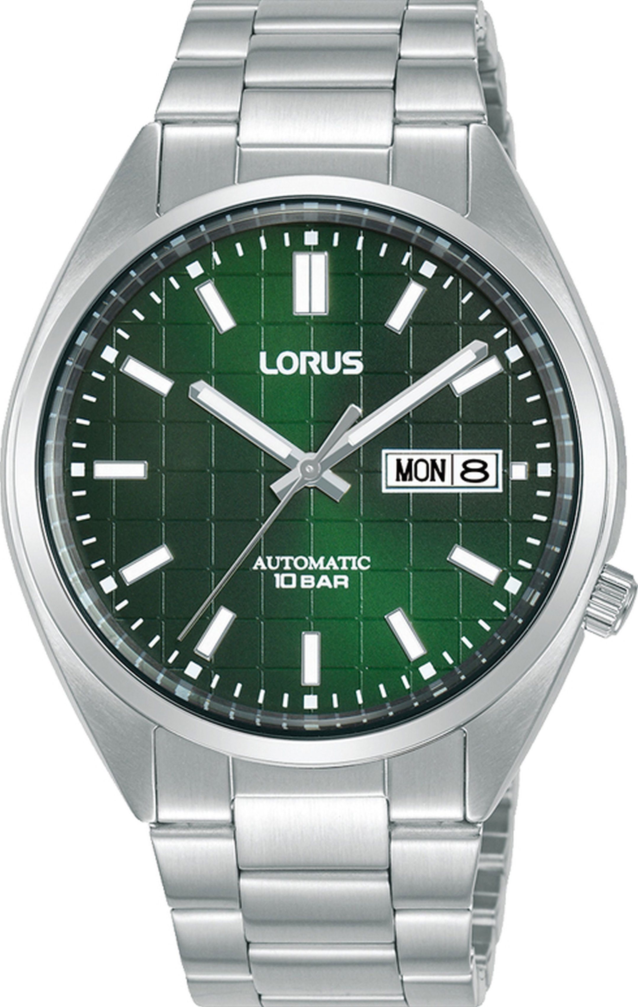 LORUS Automatikuhr RL495AX9, Gehäuse aus Edelstahl, Gehäuse-Ø ca. 41 mm