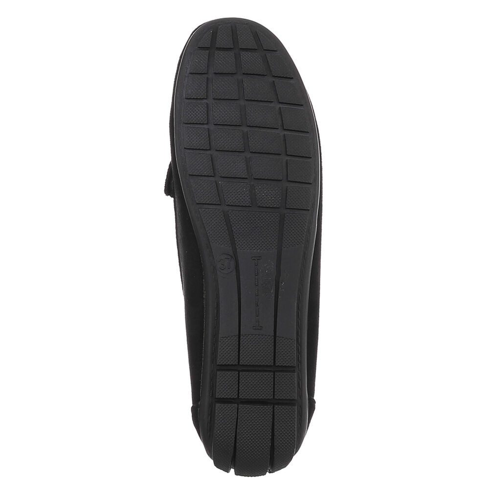 Ital-Design Mokassin mit Glitzerdetails für Damen, vielseitig und bequem Slipper (91554485) Flach Mokassins in Schwarz – Bild 3 von 5