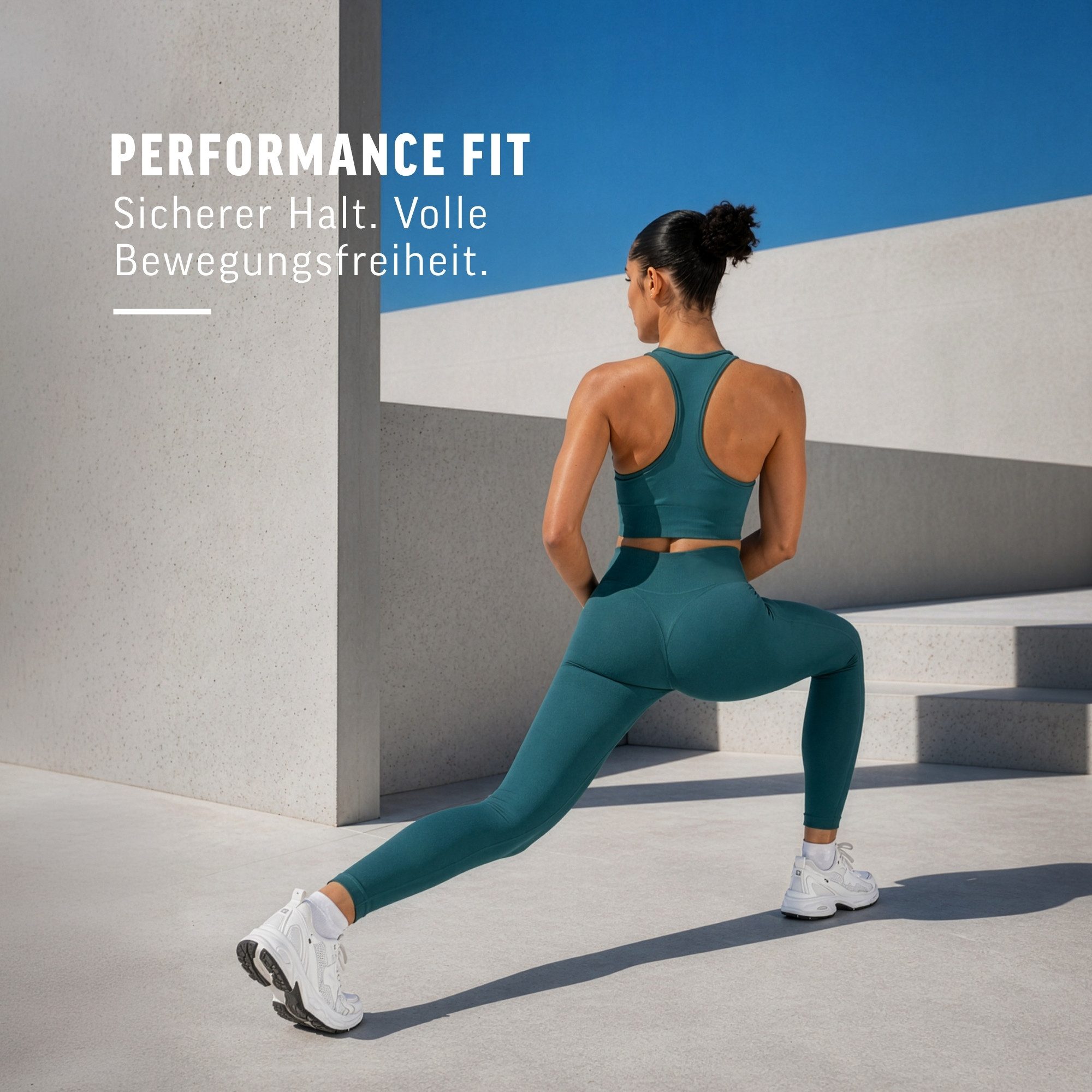 Smilodox Sport-BH Vonda, Sport Top Damen, Gym-BH für Workouts,Training & Yoga V-Ausschnitt, Seamless, Shaped Fit, Support-Bund, elastisch