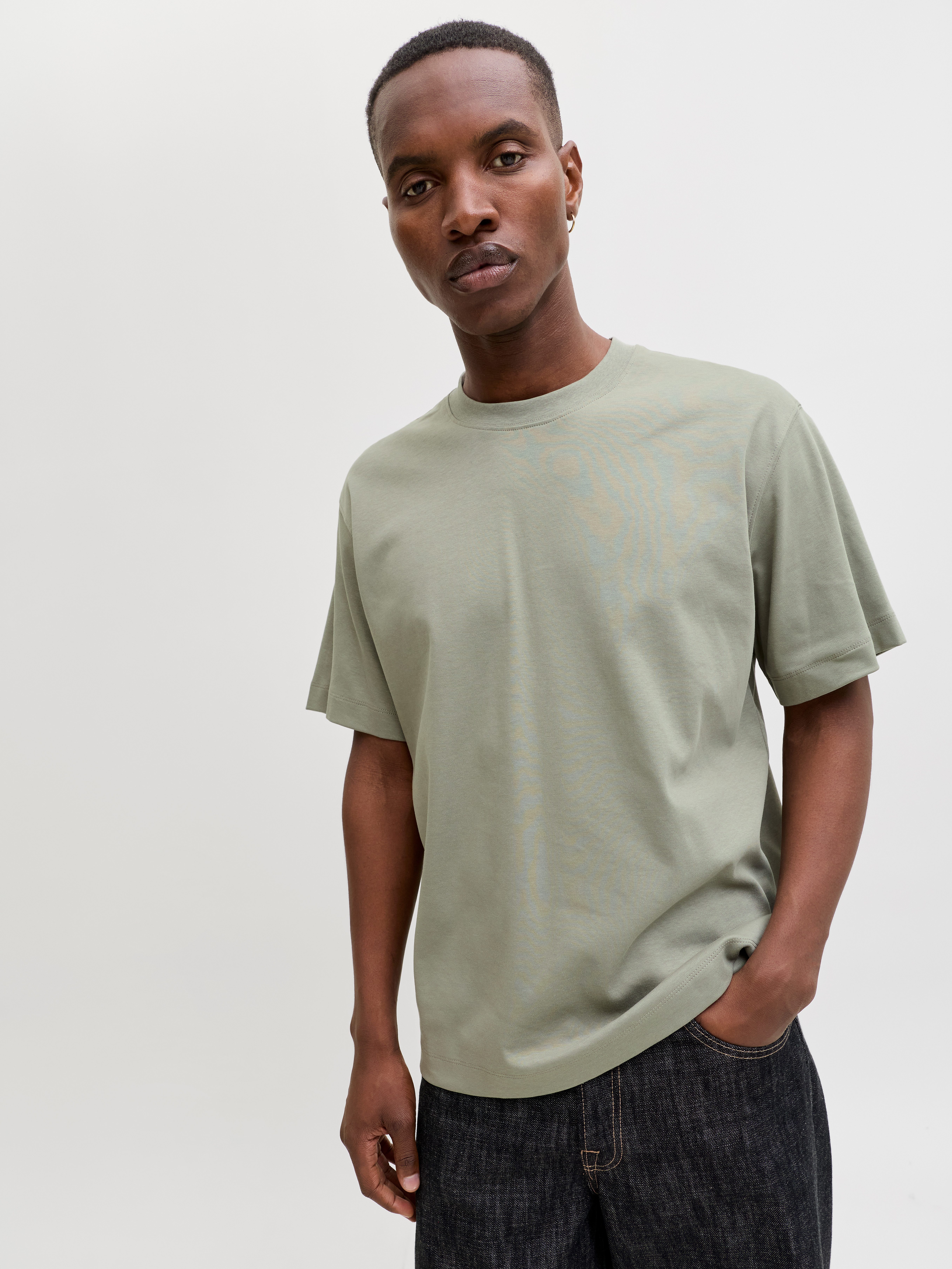 Jack & Jones Rundhalsshirt JJEURBAN EDGE TEE SS O-NECK NOOS mit Rundhalsaus günstig online kaufen