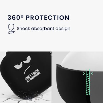 kwmobile Kopfhörer-Schutzhülle Hülle für Samsung Galaxy Buds FE Kopfhörer, Silikon Schutzhülle Etui Case Cover Schoner