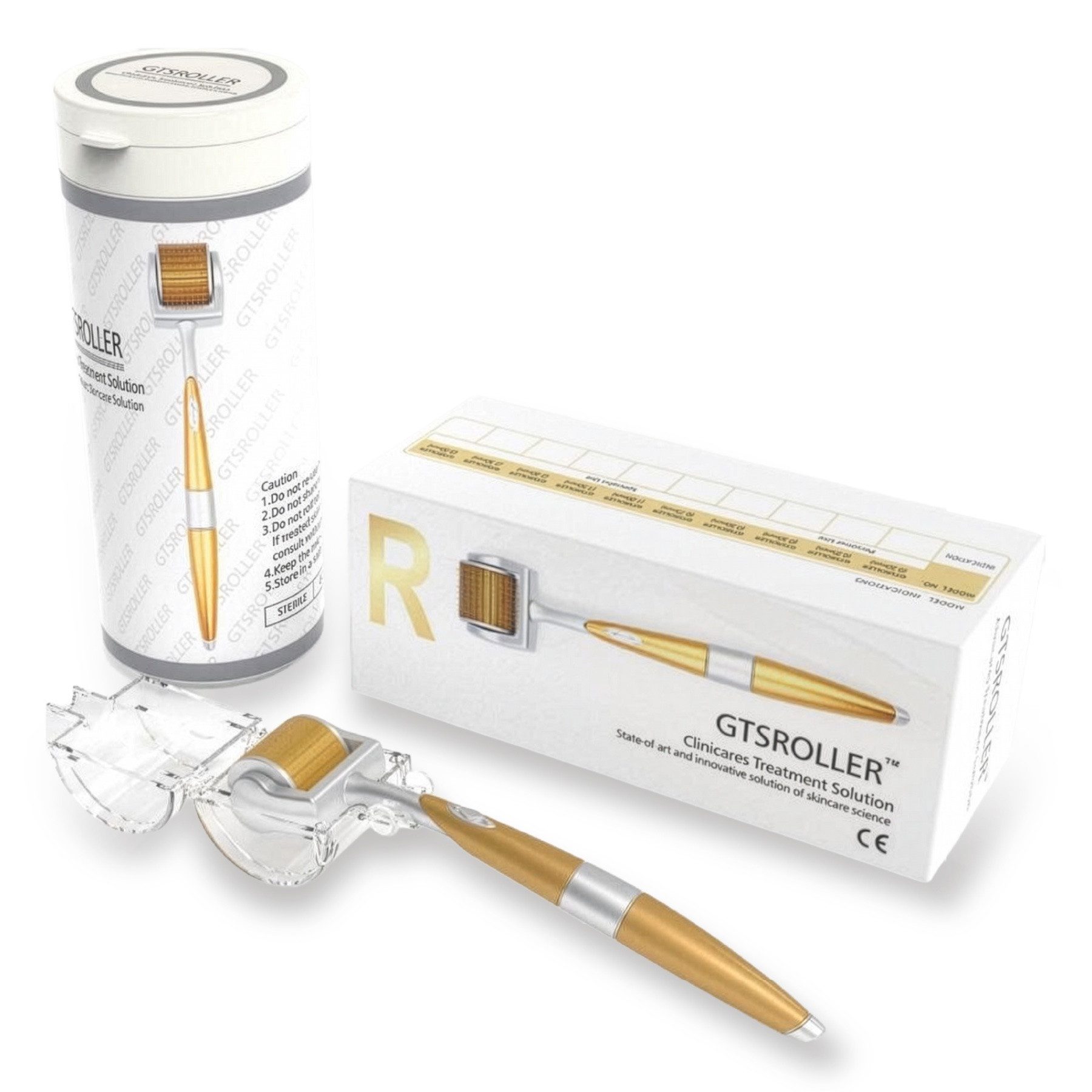 P-Beauty Cosmetic Accessories Dermaroller Microneedlingroller Mesoroller Microneedling Nadelroller Hautpflege, Hautpflege, Mesoroller, Dermaroller, Microneedling