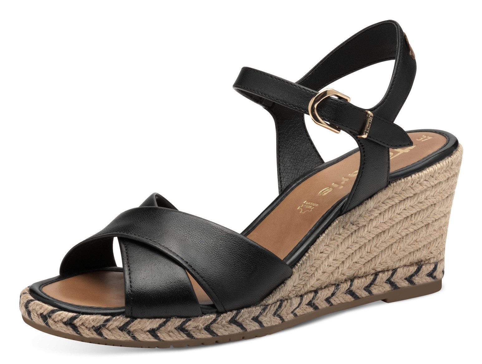 Tamaris Keilsandalette, Plateau, Sommerschuh, Riemchensandale mit günstig online kaufen
