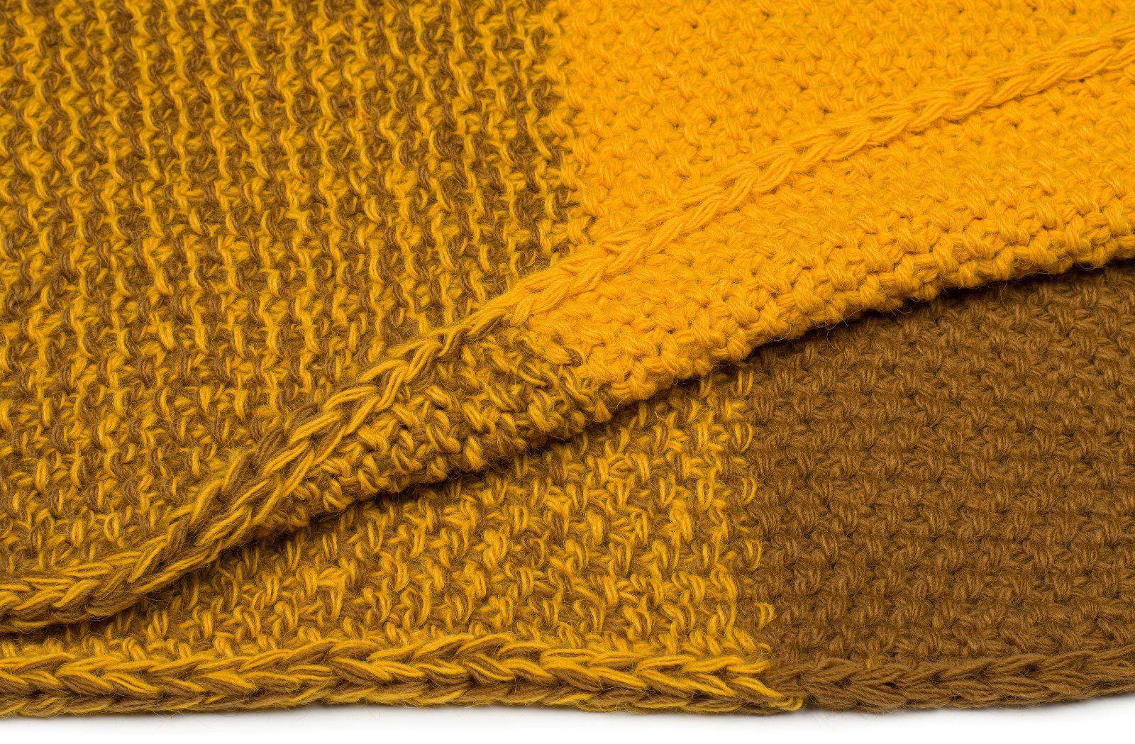 styleBREAKER Strickschal 2-Farbiges Ombré Strick Loop, (1-St) günstig online kaufen