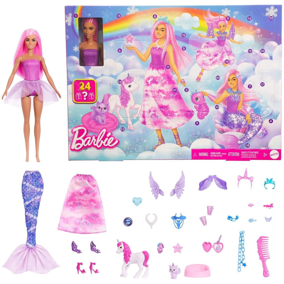 Mattel® Puppen Accessoires-Set Mattel JFL66 - Barbie - Fantasy - Adventskal günstig online kaufen