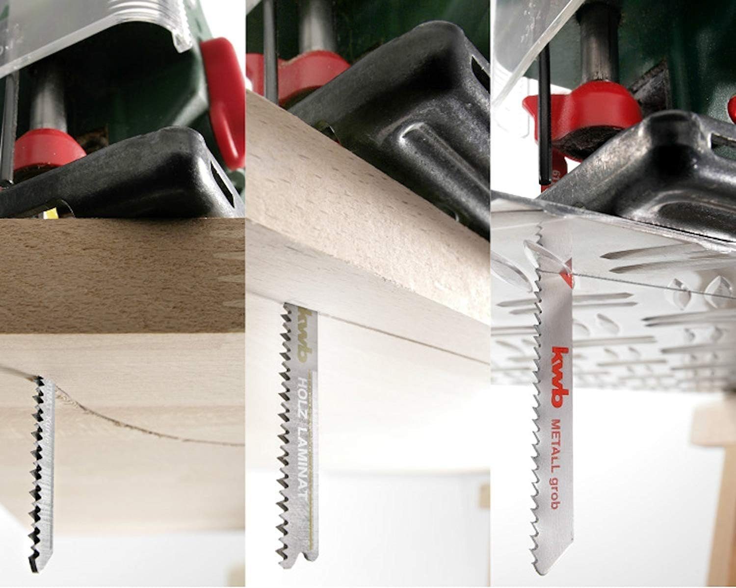 kwb Stichsägeblatt JIGGER St-Sägebl Box 10-tlgS20, JIGGER St-Sägebl Box 10-tlgS20