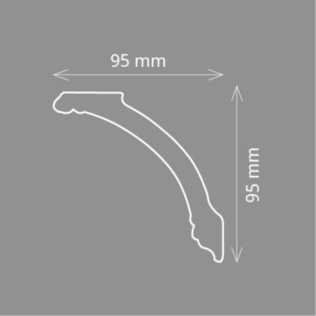 Homestar Zierleiste Katja, einfache Montage durch günstig online kaufen