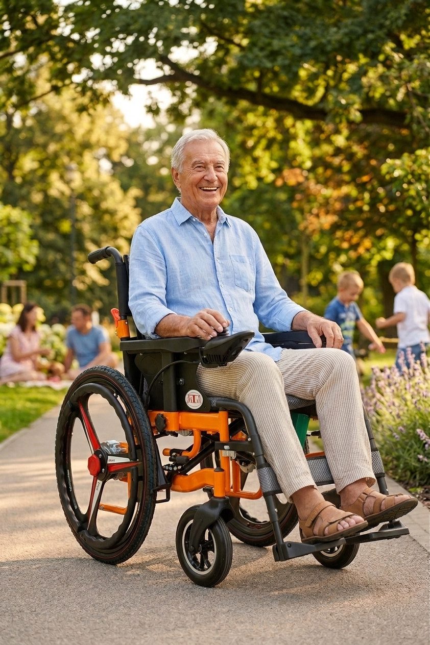 Antar Elektrorollstuhl faltbar – leistungsstark und komfortabel