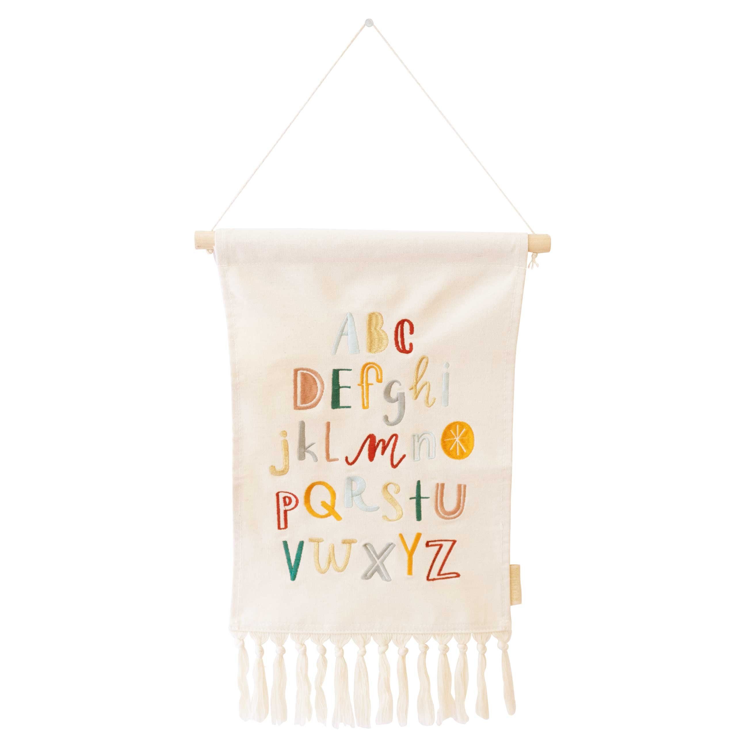 PAPIERDRACHEN Wandteppich Wanddekoration für Kinder aus Stoff - Kinderzimmer - Boho Wandteppich
