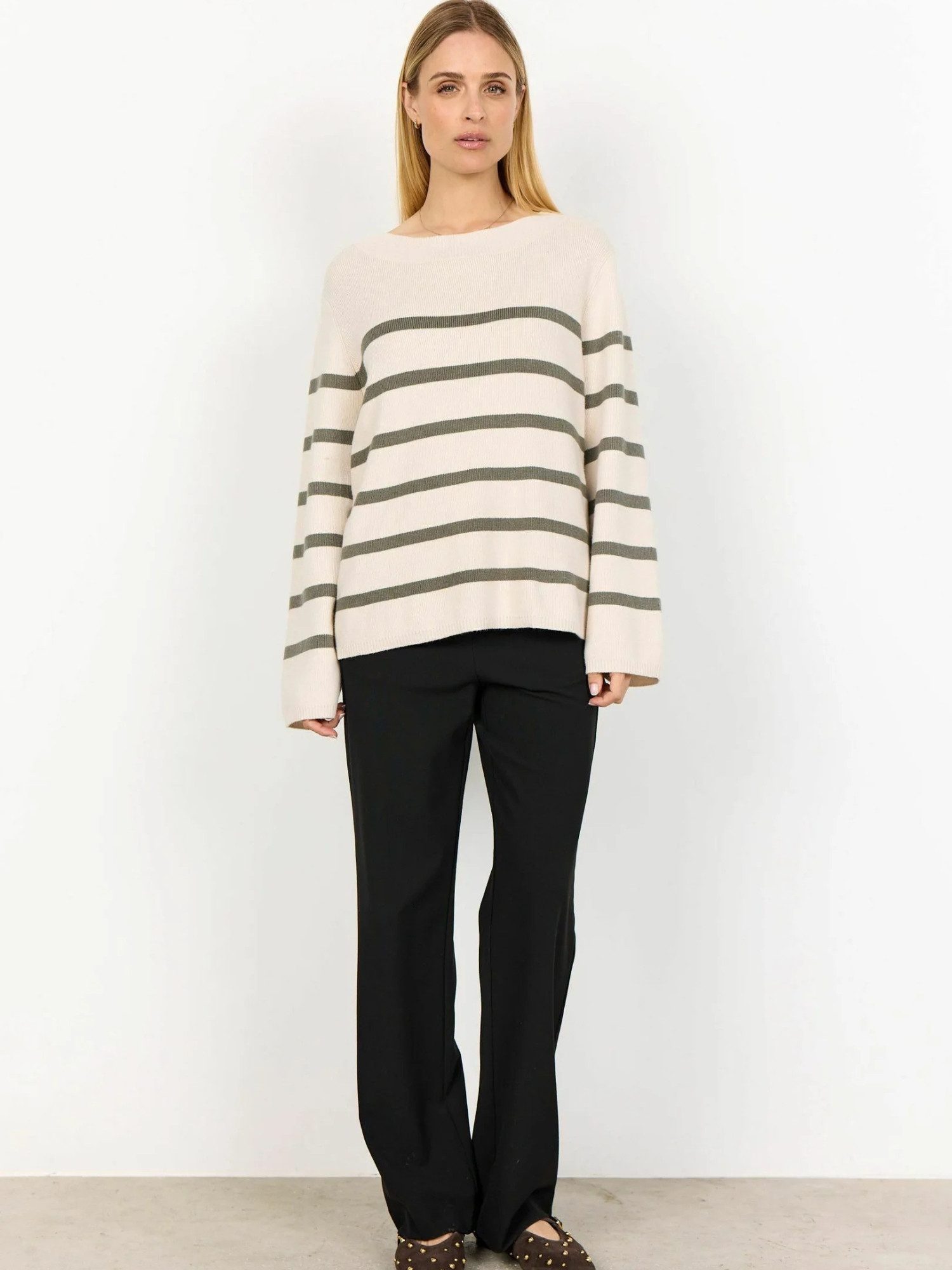 soyaconcept Strickpullover Soya Concept Jumper SC-KANITA STRIPE 21.