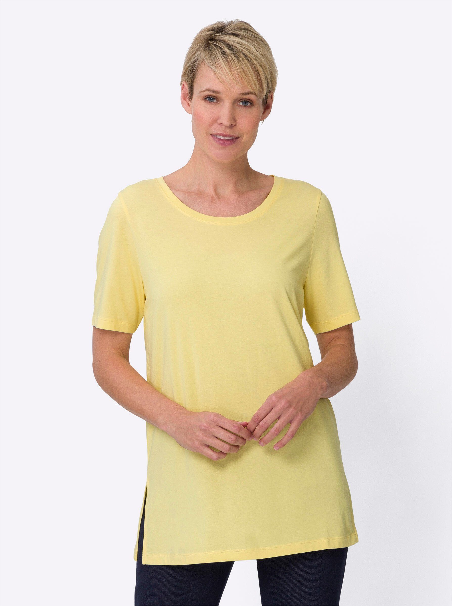 Sieh an! Trainingsshirt Longshirt . günstig online kaufen