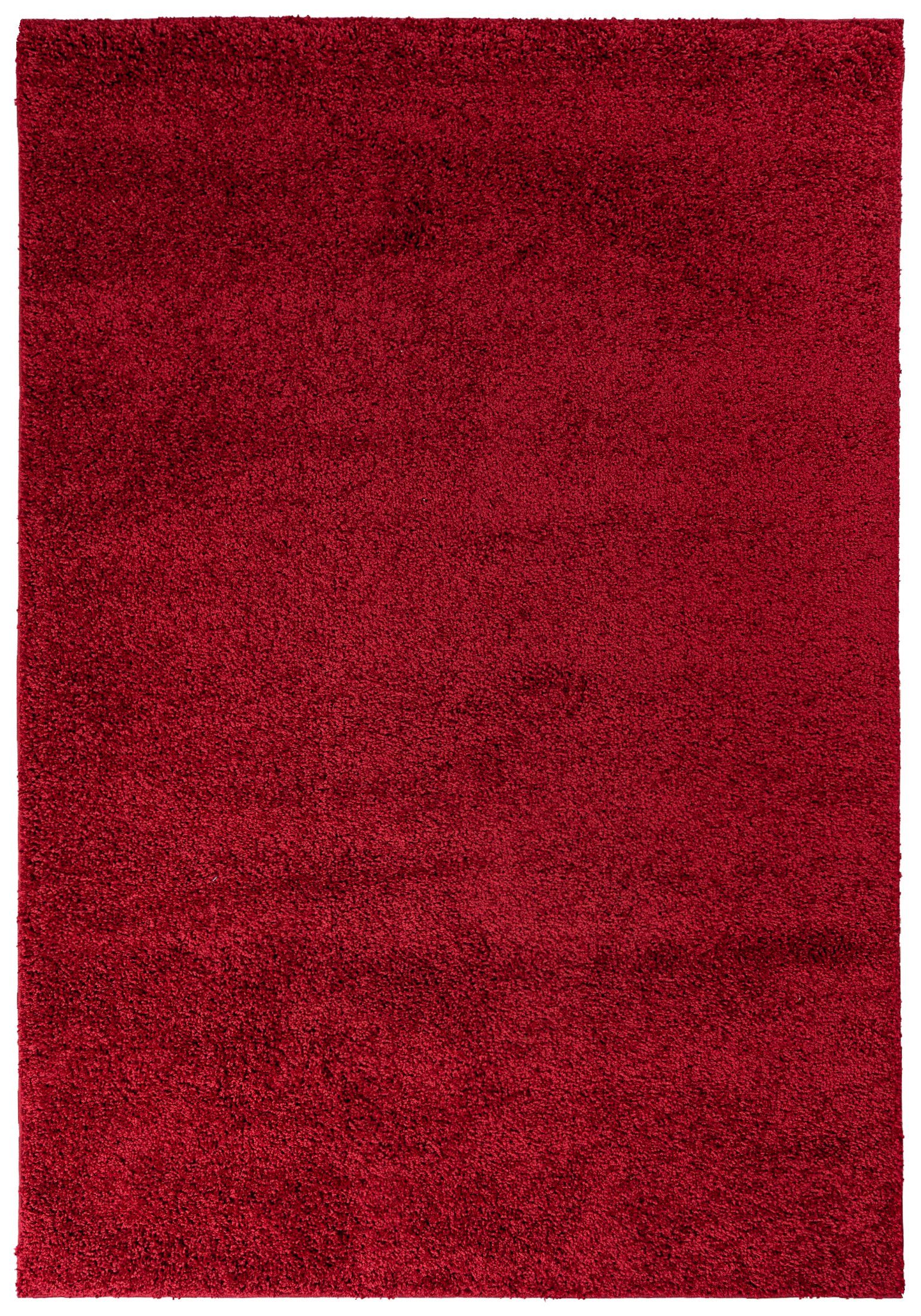 / Hochflor-Teppich Rot, Rechteckig, Mazovia, Weich 30 100 7388A Hochflor 60 Wohnzimmer mm Shaggy Rot Langflor, Pflegeleicht, Teppich Einfarbig Uni, für x Höhe - cm,