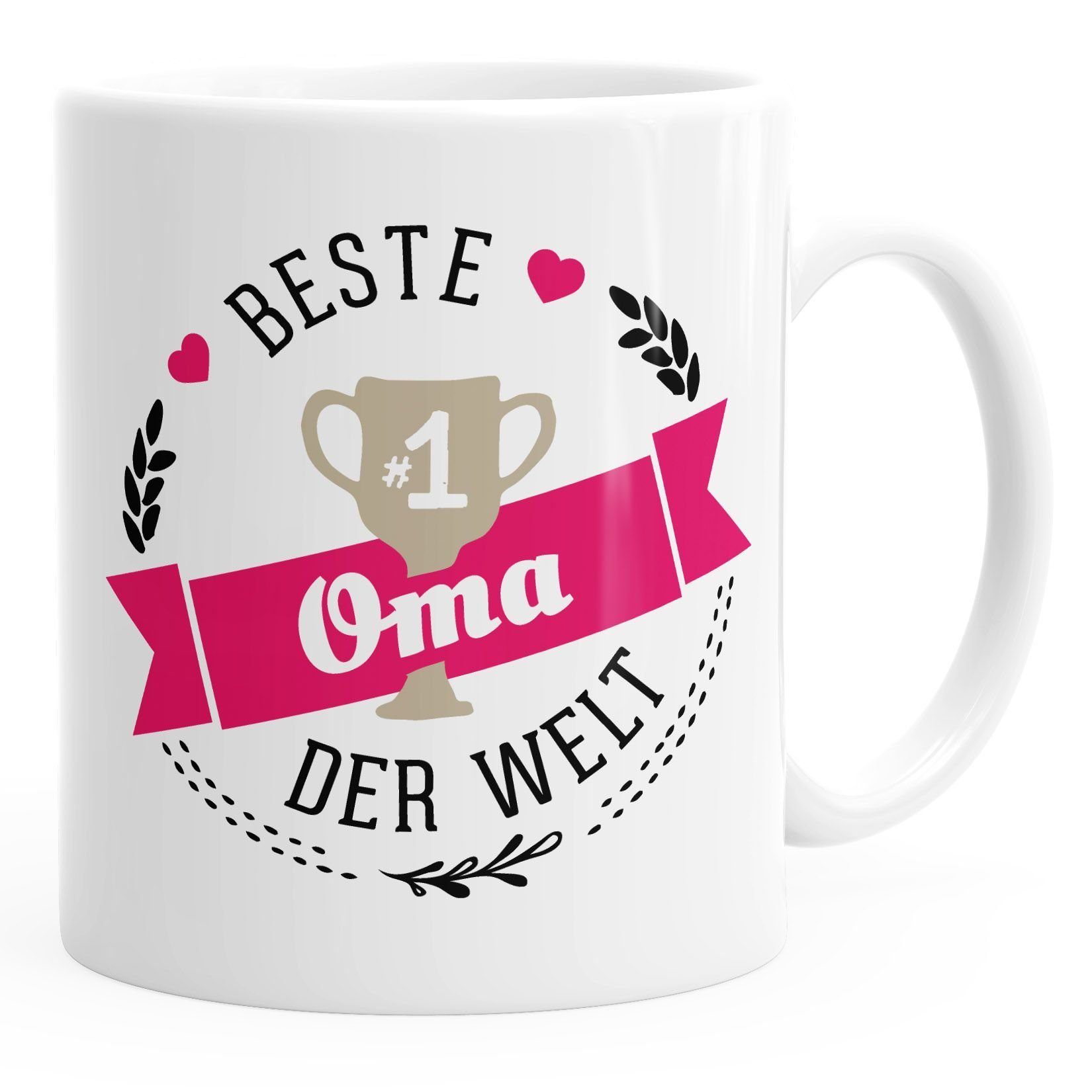 für Kaffee-Tasse der Tasse Object] Oma Keramik weiß MoonWorks MoonWorks®, Object]} [object {bester_t_[object [object Welt Object] Geschenk