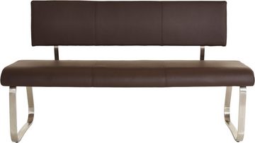 MCA furniture Polsterbank »Arco« (1-St), belastbar bis 280 kg, Kunstleder, in verschiedenen Breiten