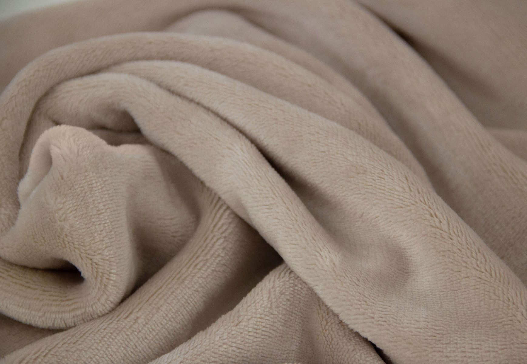 Heubergshop Kissenbezug, (2 Stück), 2er Set Fleece 40x80cm Winter - Beige - flauschig weich Kissenhülle – Bild 2 von 3