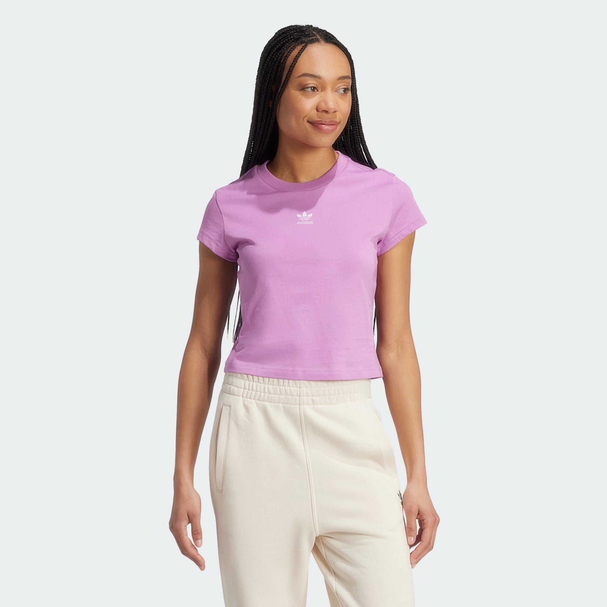 adidas Originals T-Shirt ESSENTIALS SLIM T-SHIRT günstig online kaufen