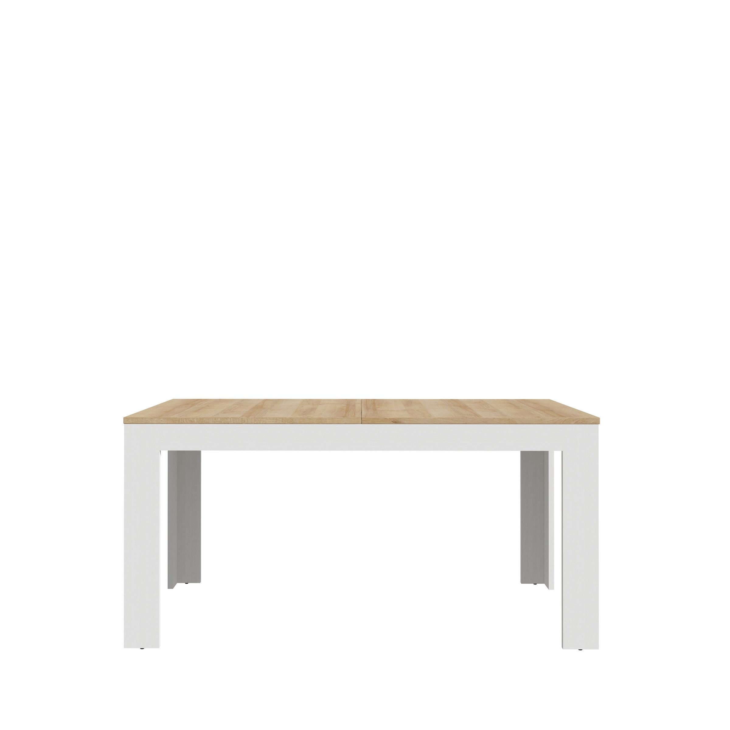 PREISBRECHER Esstisch BOHOL, ausziehbar in Riviera Eiche - 160x78,2x90,2cm (BxHxT)