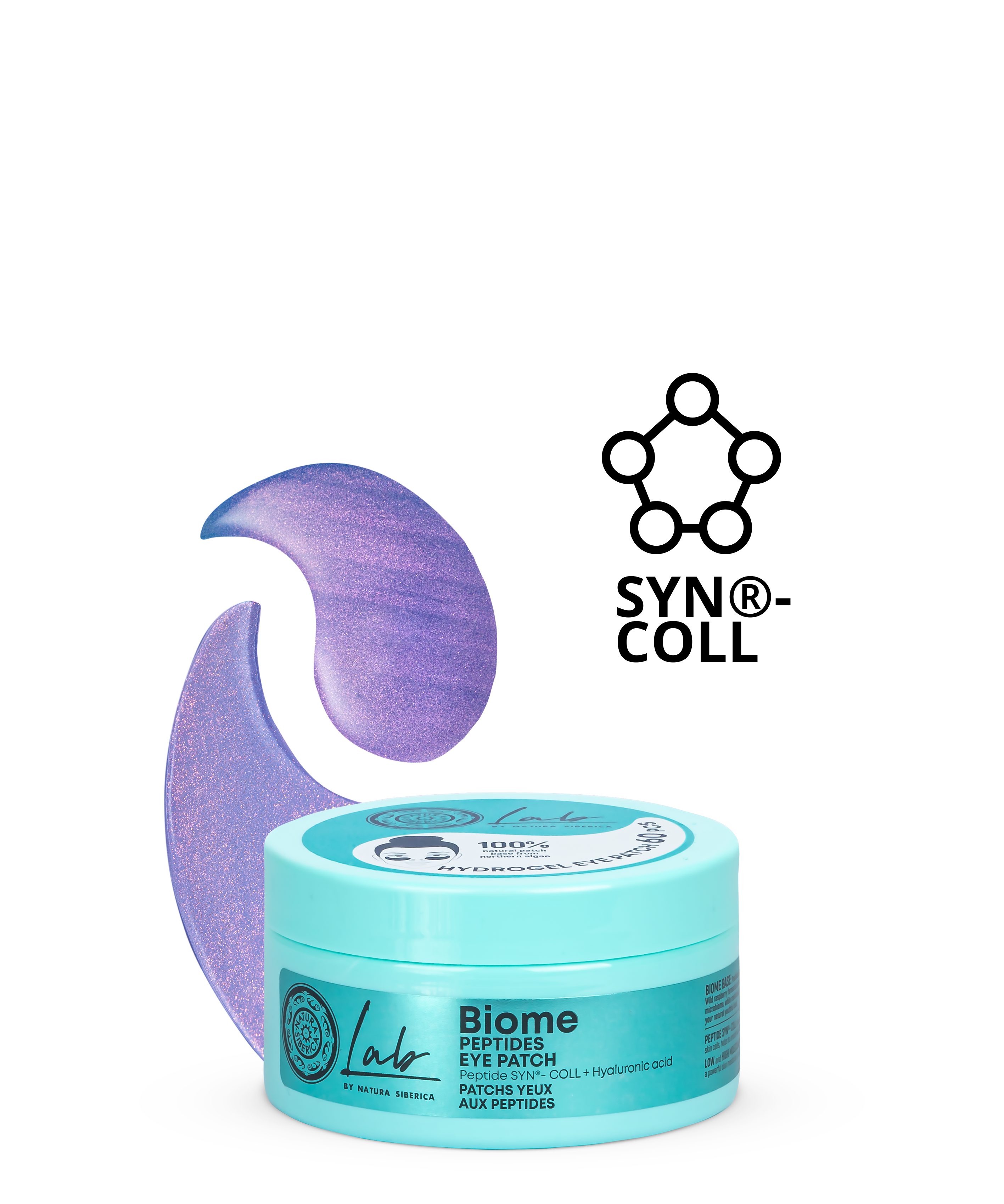 Natura Siberica Augenpatches Lab Biome Peptides Eye Patch