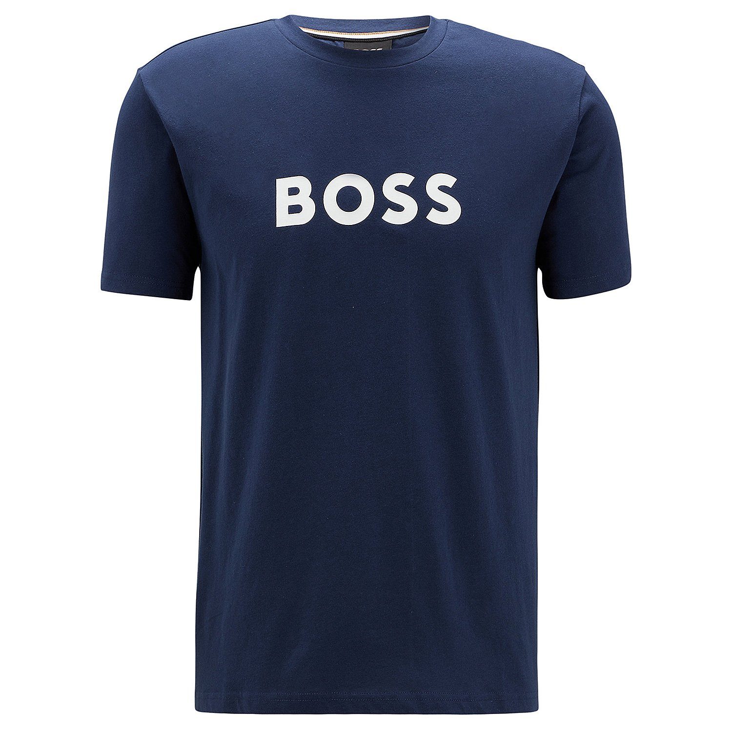BOSS T-Shirt Sun UV Protection (1-tlg) Herren Beach Shirt aus reiner Baumwo günstig online kaufen