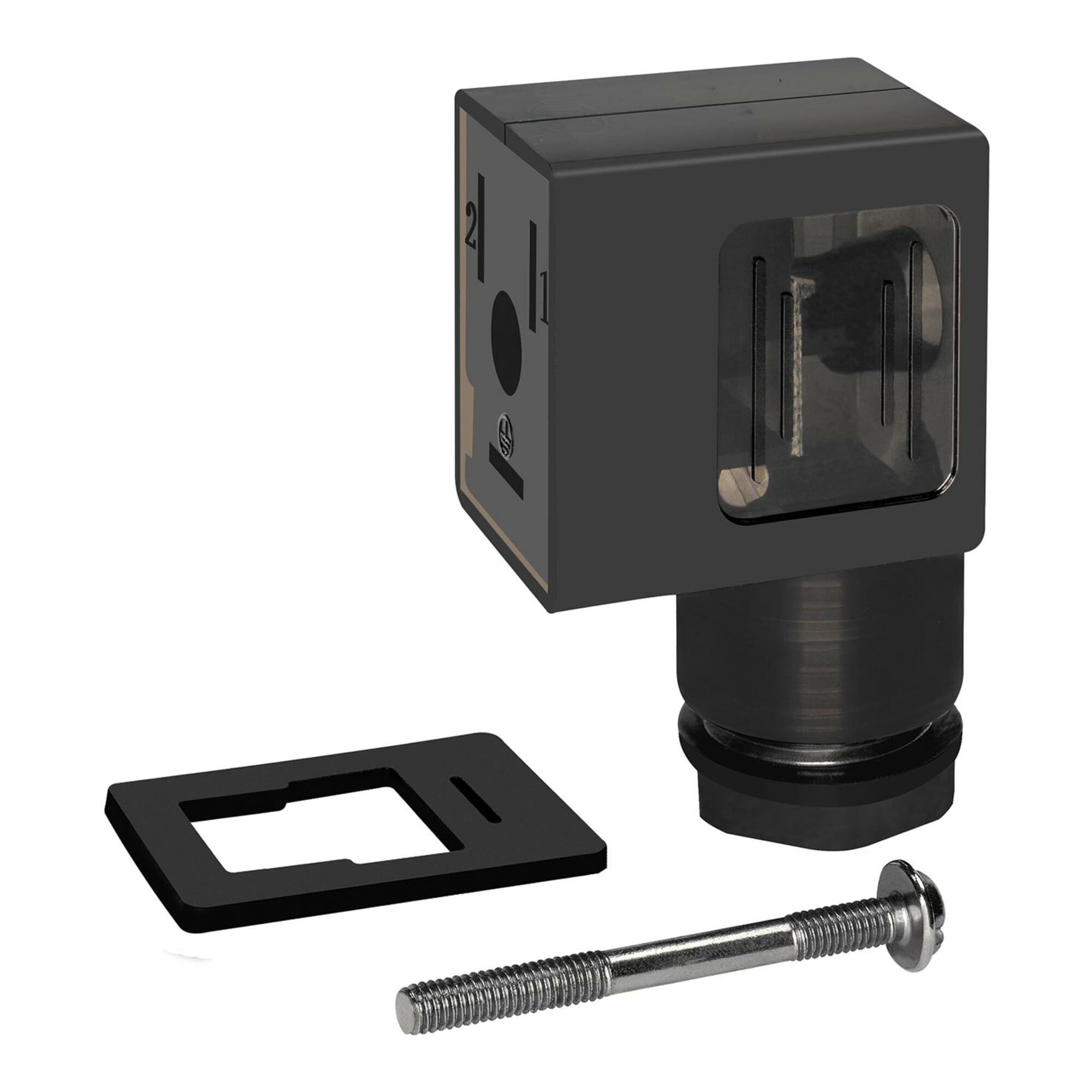 RIEGLER Riegler Gerätestecker mit LED, Varistor 24 V, 22 mm, Bauform B Akku Starter-Set