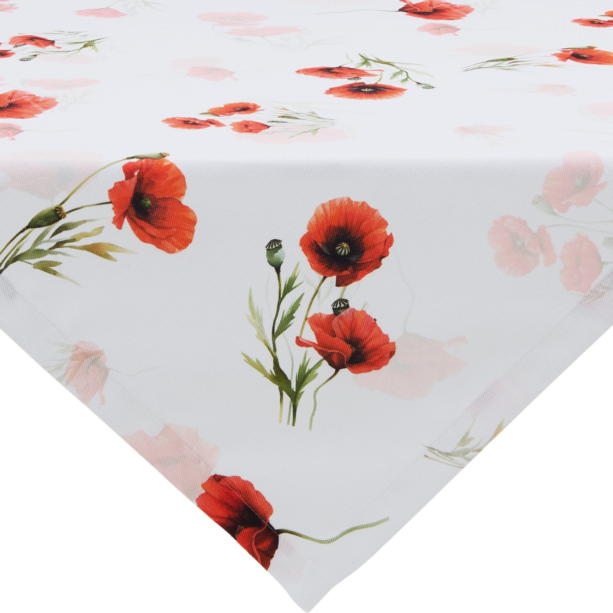 Erwin Müller Mitteldecke Mitteldecke, fleckabweisend Blumen
