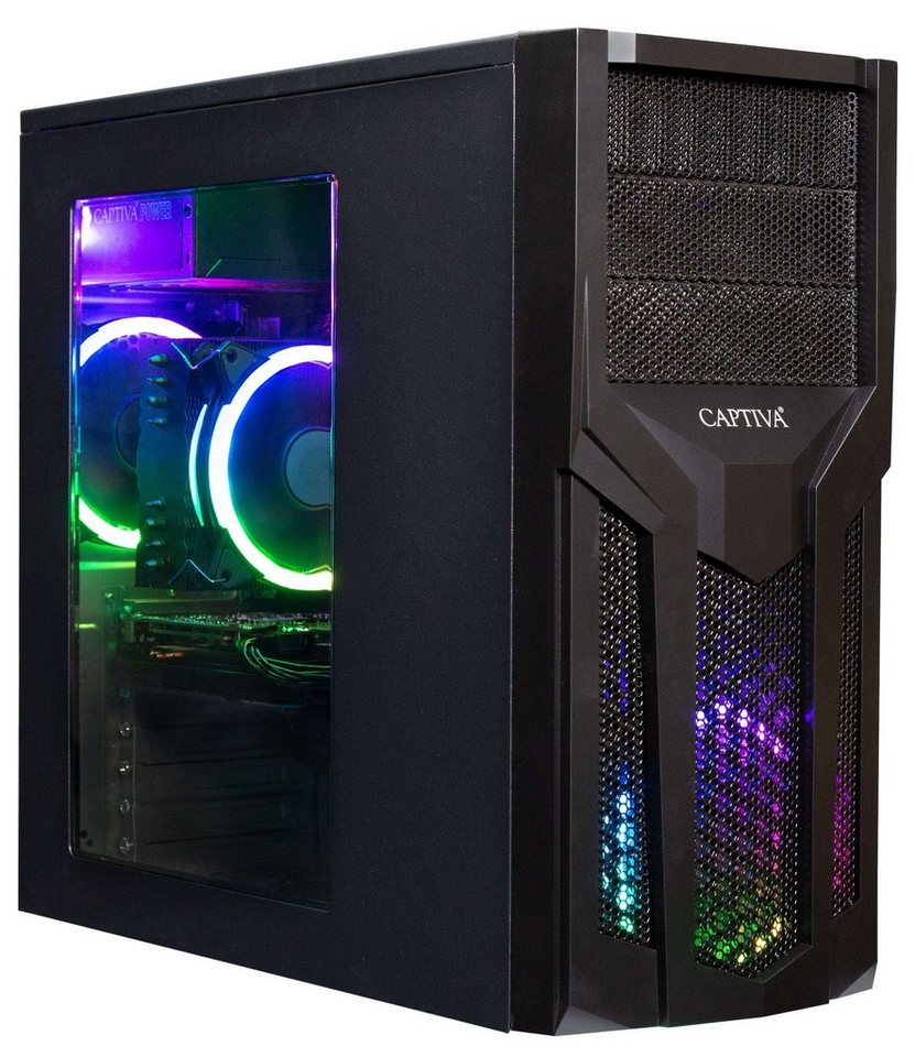 CAPTIVA Advanced Gaming I67-483 Gaming-PC (Intel® Core i5 10400F, GeForce®  RTX™ 3050 8GB, 32 GB RAM, Luftkühlung)