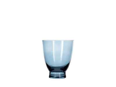 Bitz Gläser-Set Statue Wasserglas blau 250ml Set2, Glas