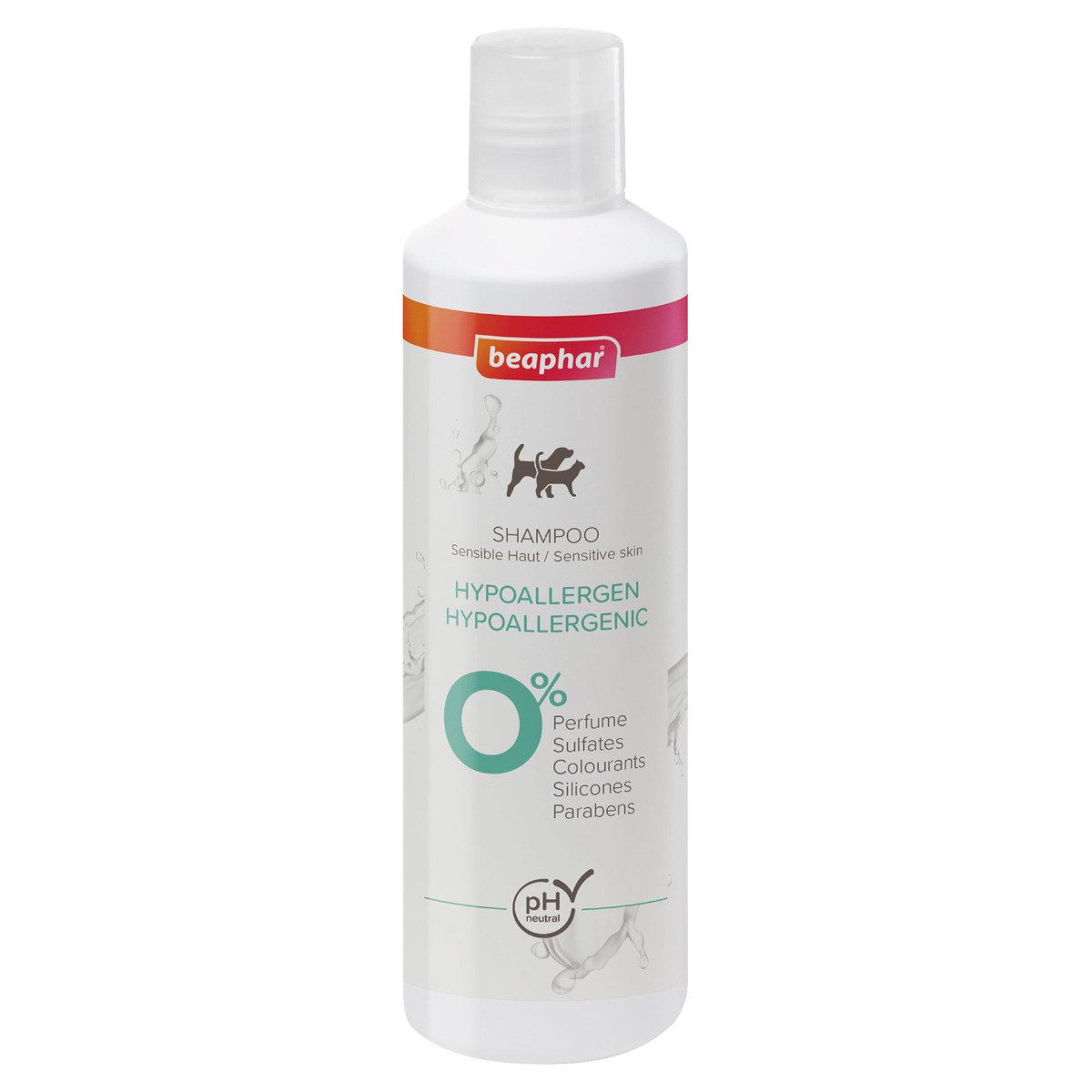 Tiershampoo Shampoo Hypoallergen 250 ml für Hunde