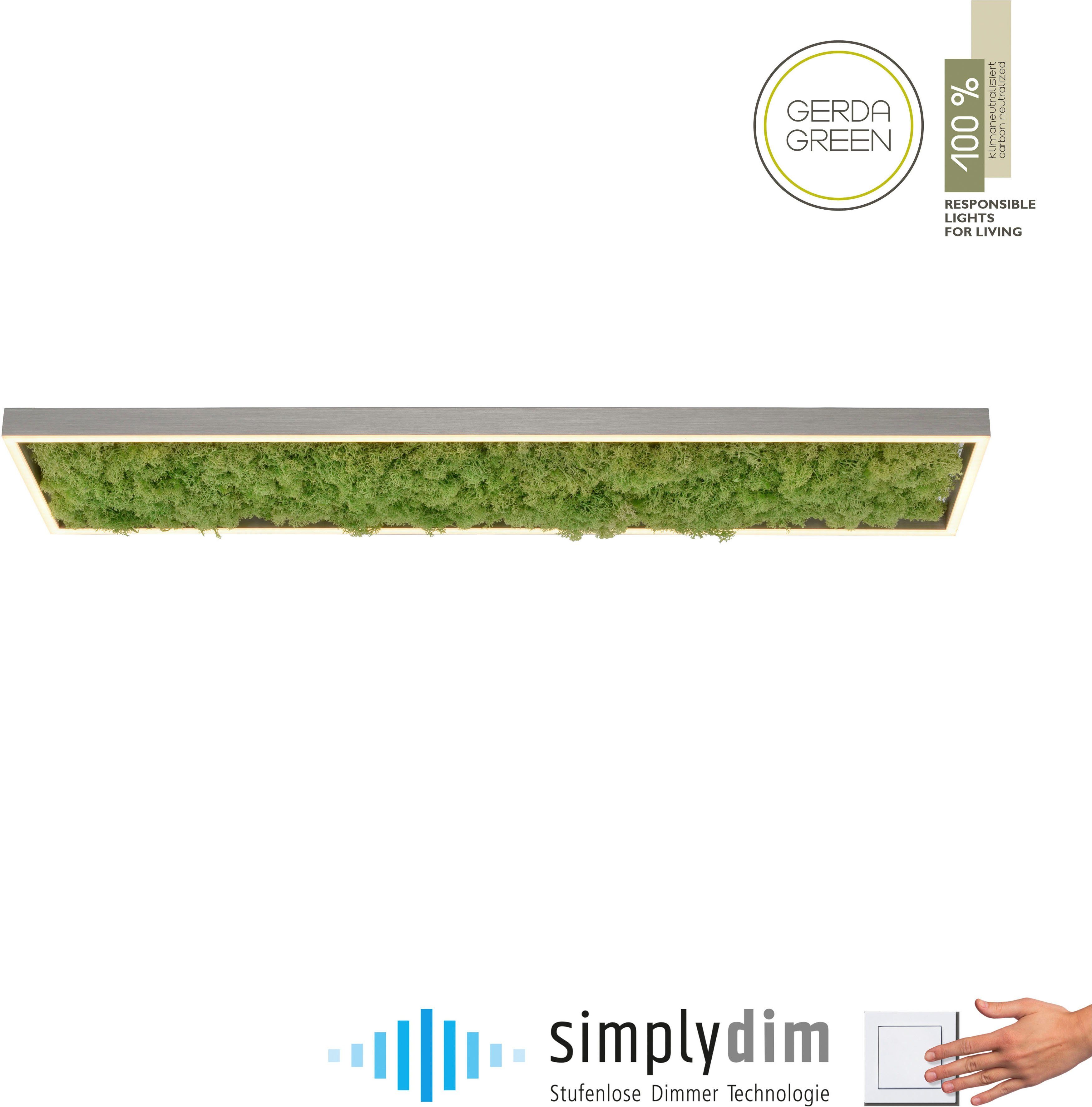 JUST LIGHT Deckenleuchte GREEN KNUT, LED fest integriert, Warmweiß günstig online kaufen