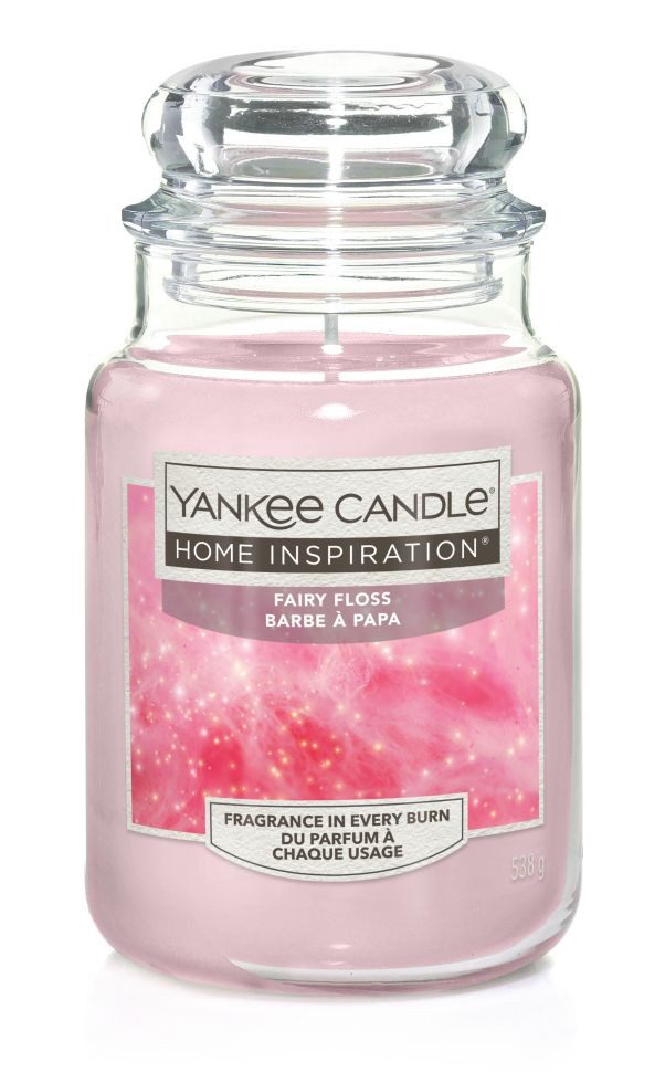 Yankee Candle Duftkerze Yankee Candle Duftkerze Großes Glas Fairy Floss günstig online kaufen