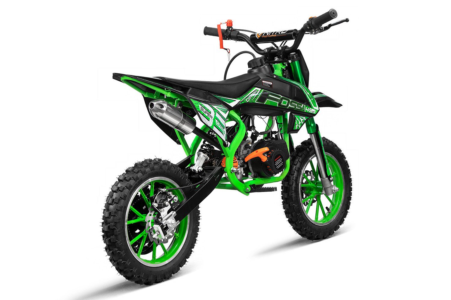 Smarty Dirt-Bike Fossa 49cc Pullstart Dirtbike 10 Zoll