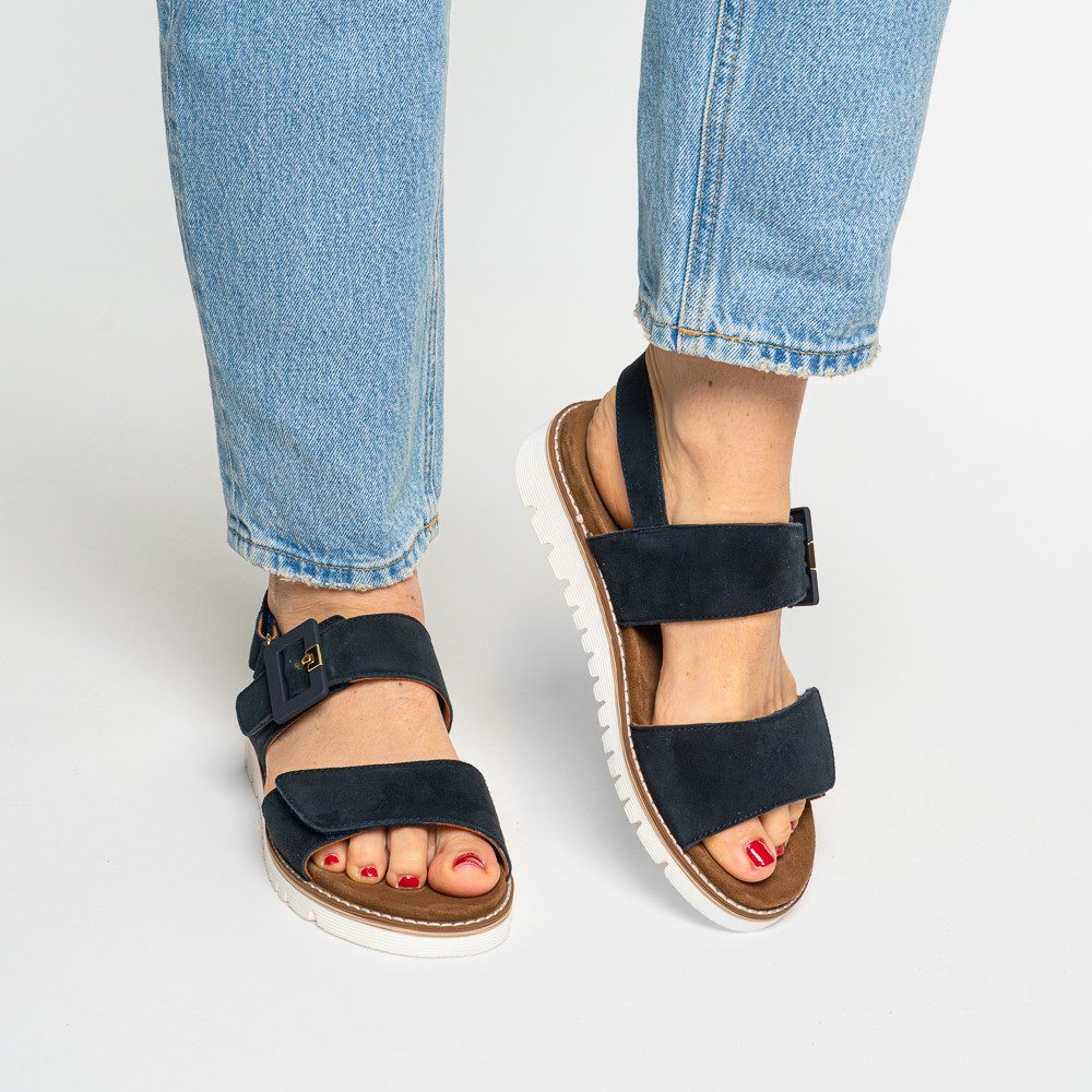 Ara KENT Keilsandalette Riemchensandale mit Zierschnalle, in Komfortweite G günstig online kaufen