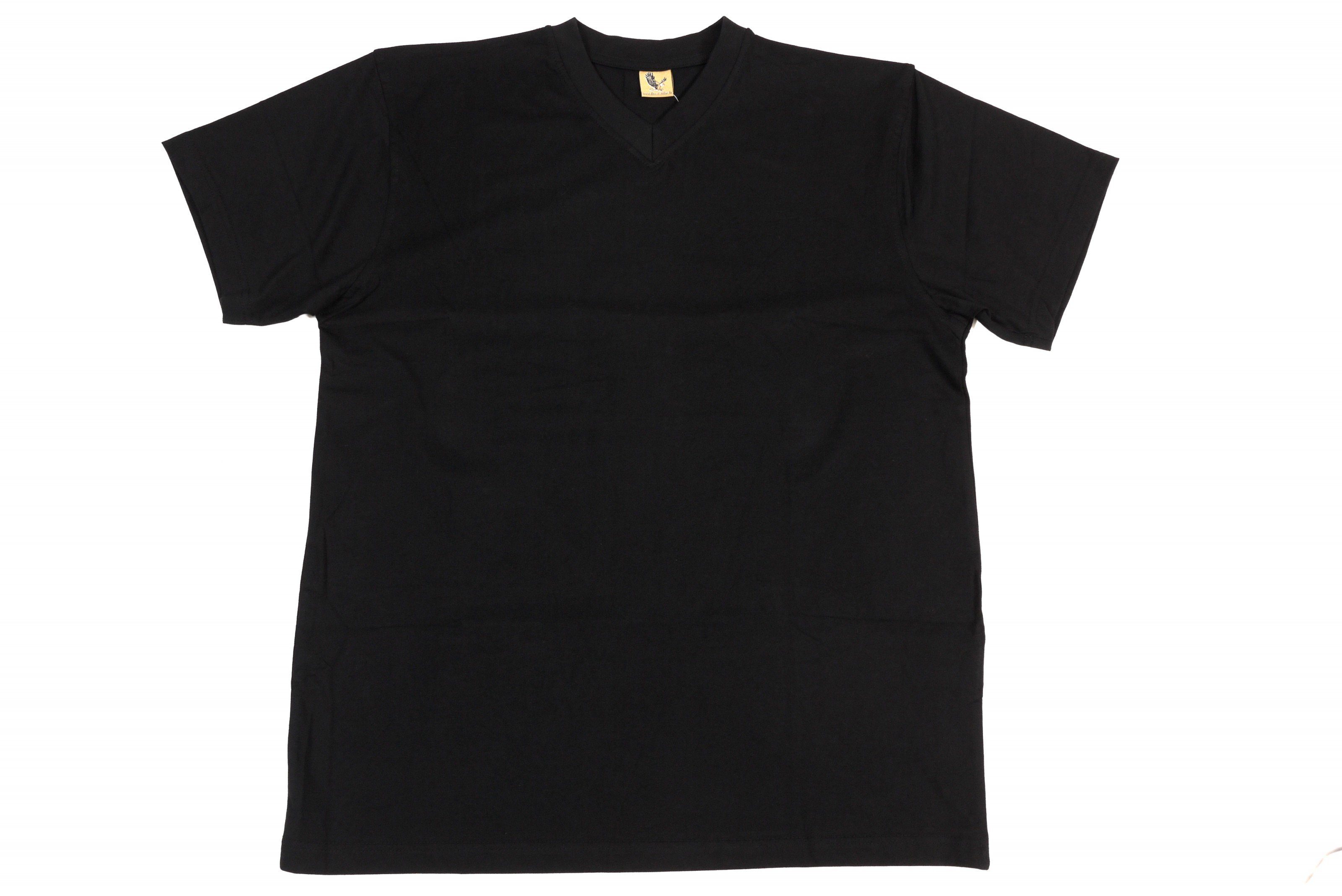 ABRAXAS V-Shirt V-Neck T-Shirt von Abraxas in Übergrößen bis 12XL, schwarz