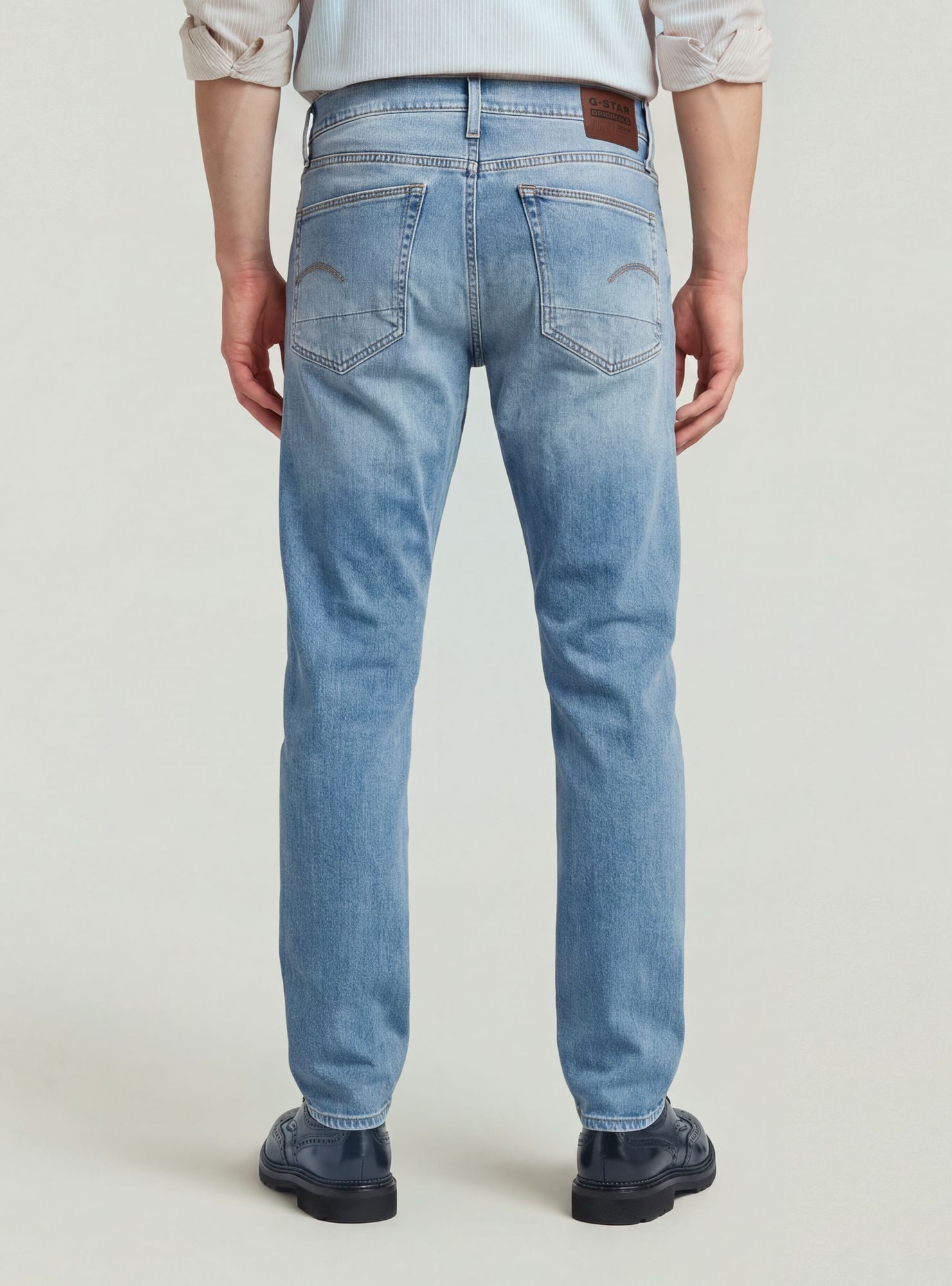G-STAR 5-Pocket-Jeans 3301 Regular Tapered Jeans – Bild 4 von 5