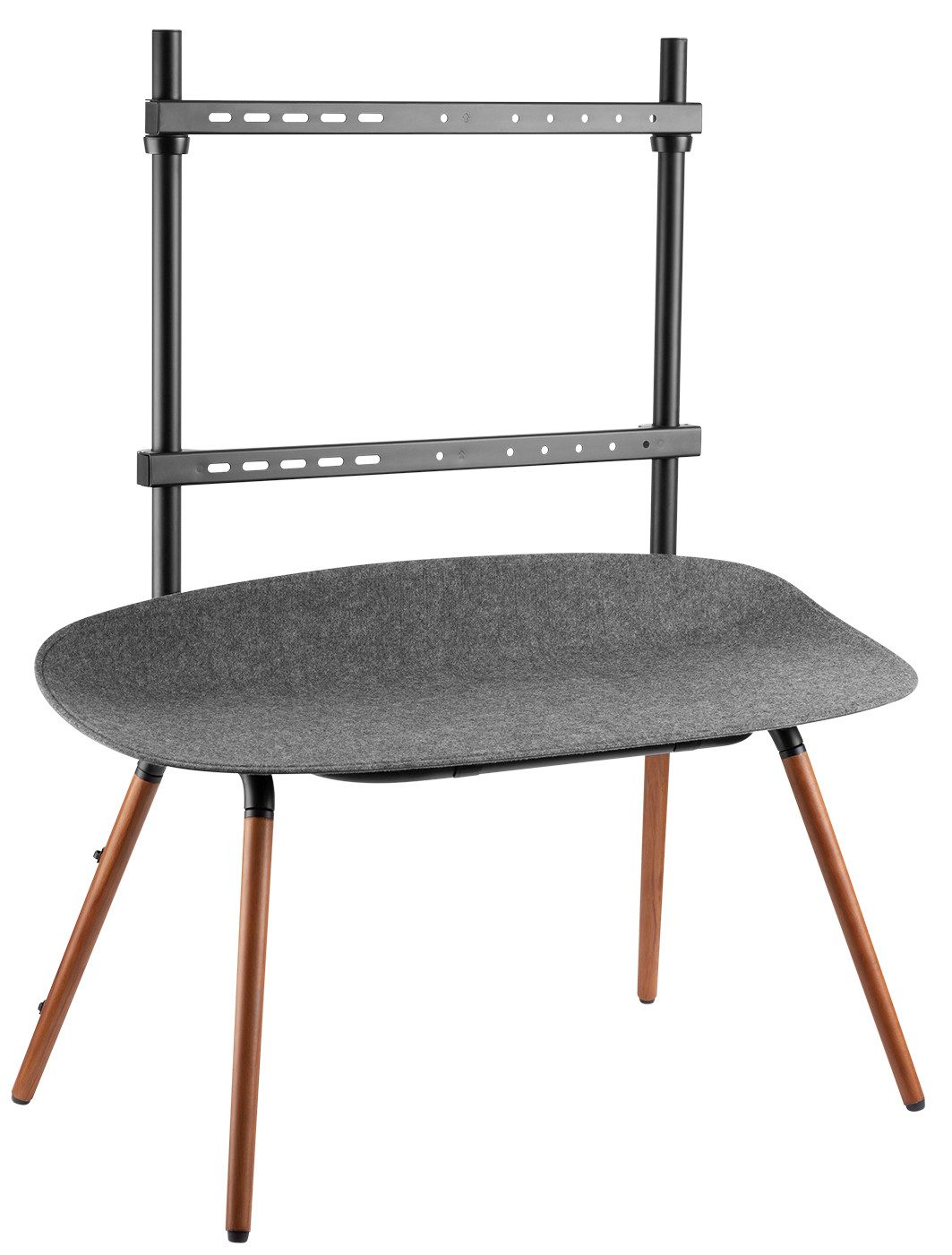 my wall TV-Standfuß HT25L, (bis 70 Zoll, Staffelei-Studio-TV Ständer mit Ablage)