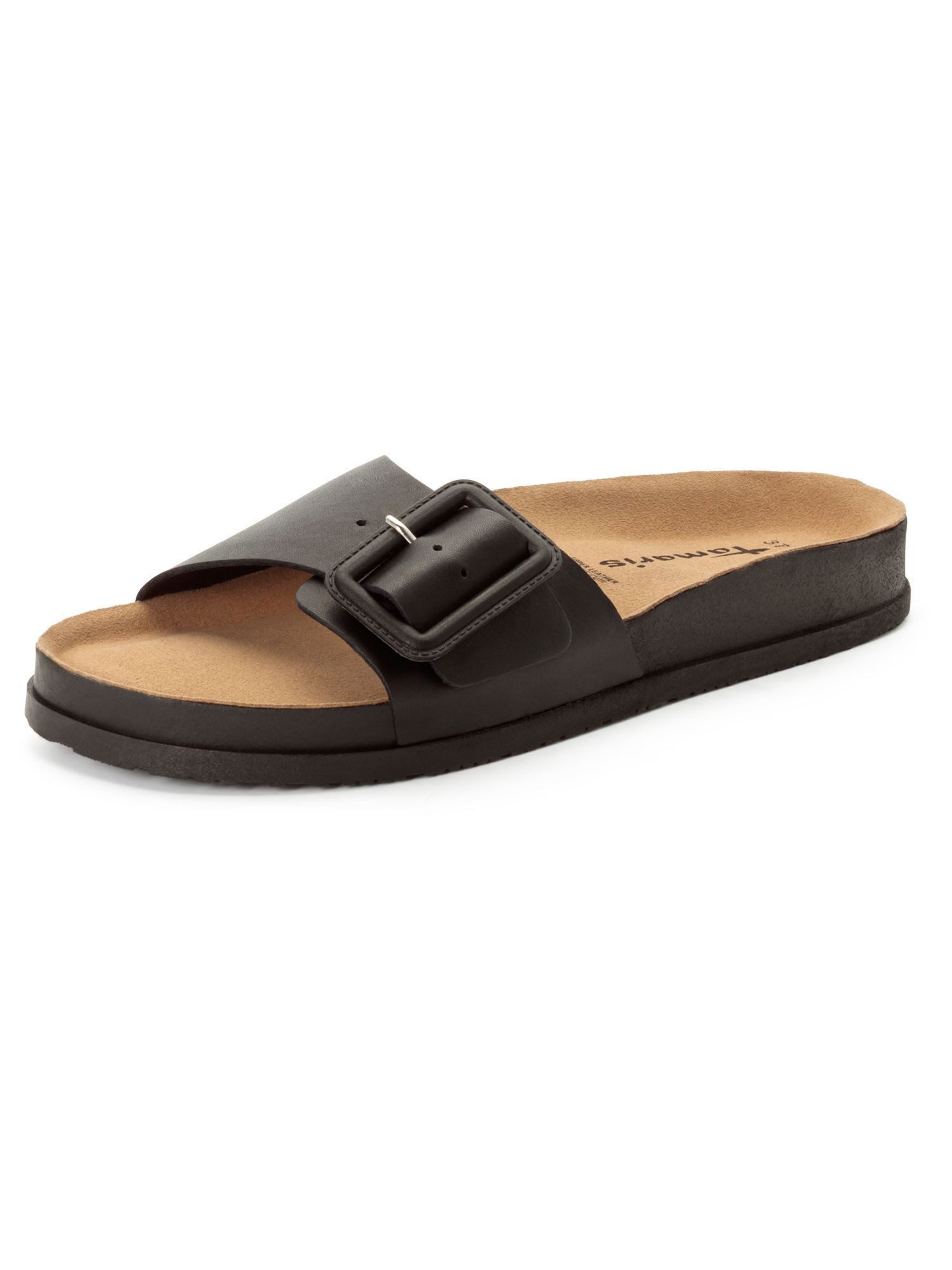 Tamaris Europrice aus Leder kein Absatz 1-27501-46 Mules